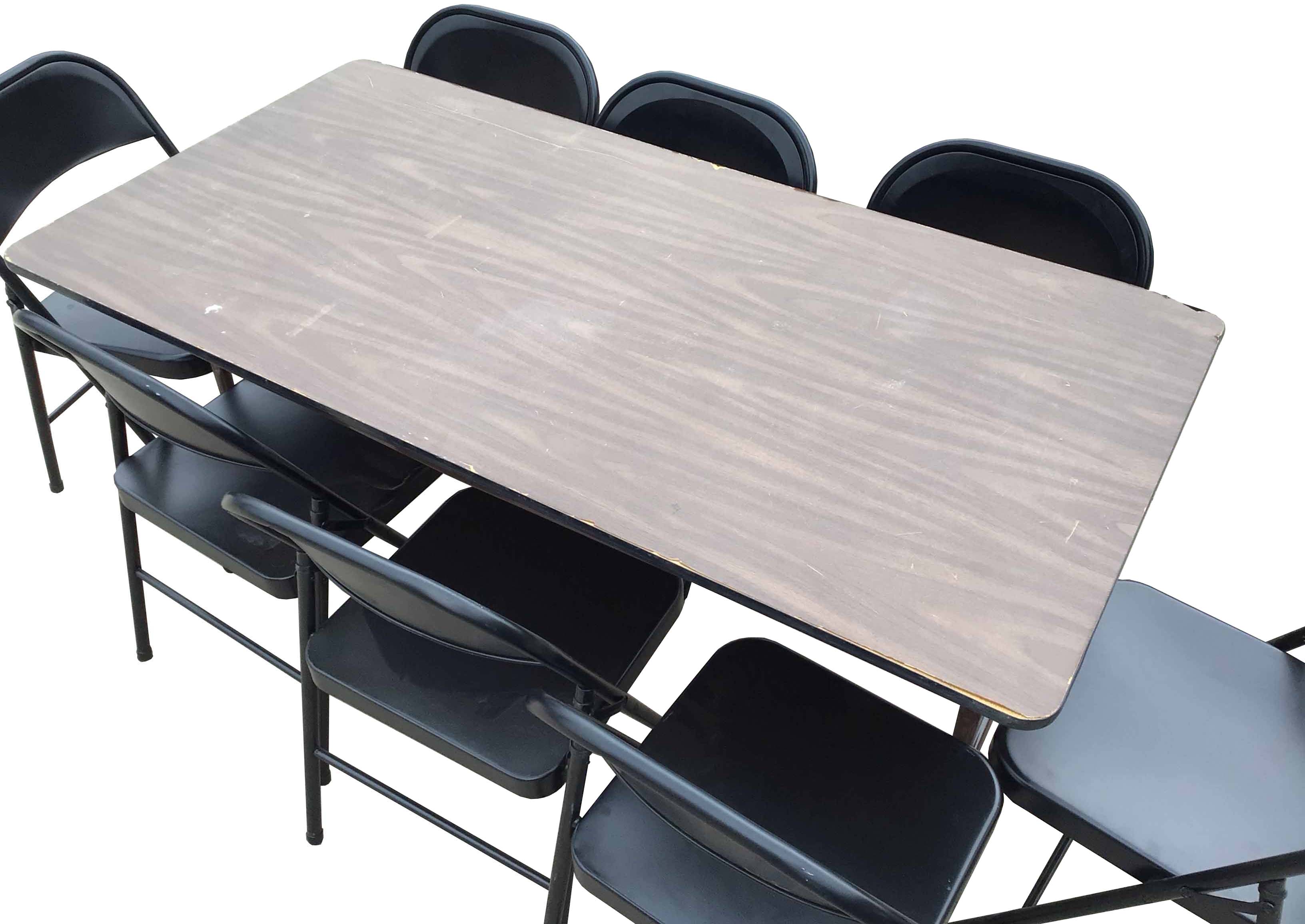 5 foot non-bifold rectangle tables