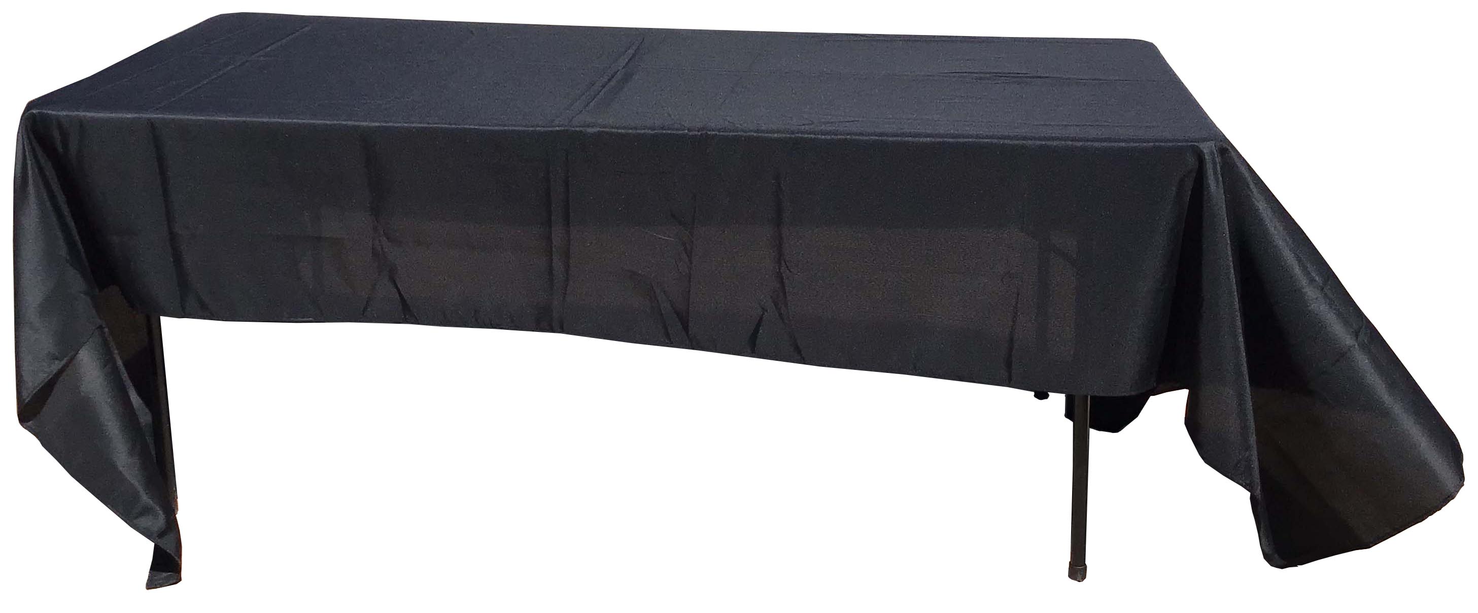 rectangle tablecloths (black) - 60 x 126