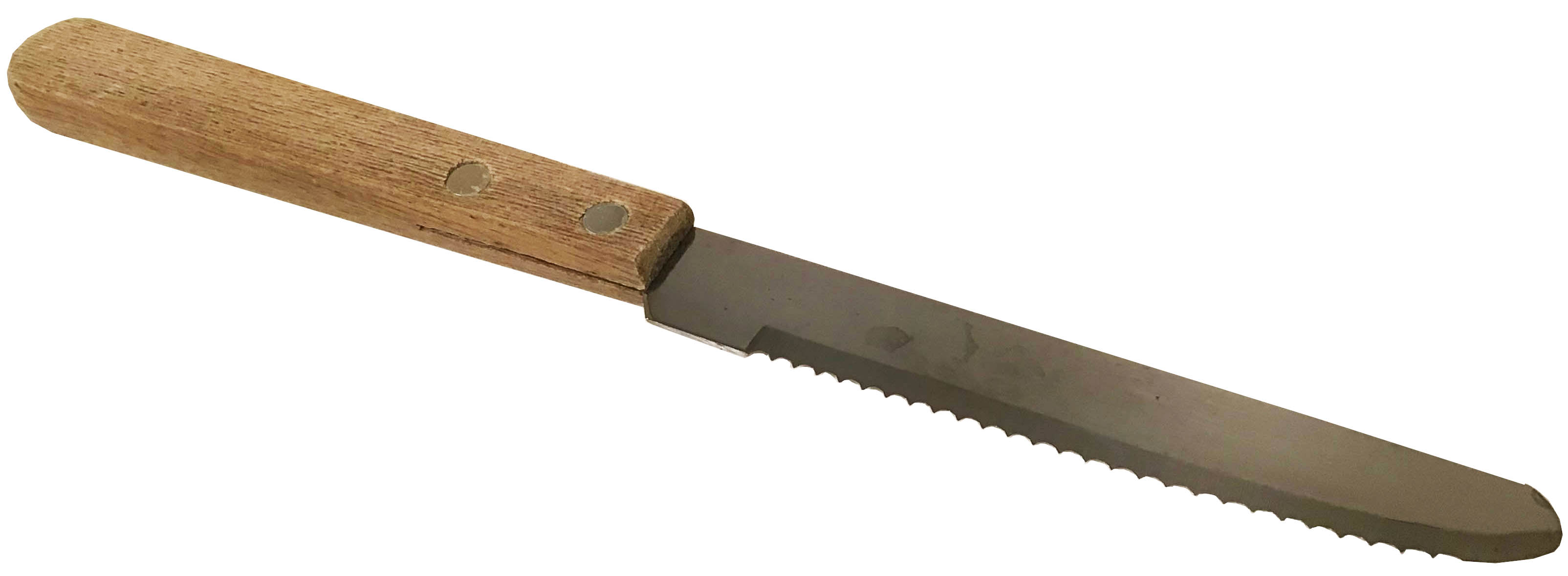 steak knives (rounded tip)