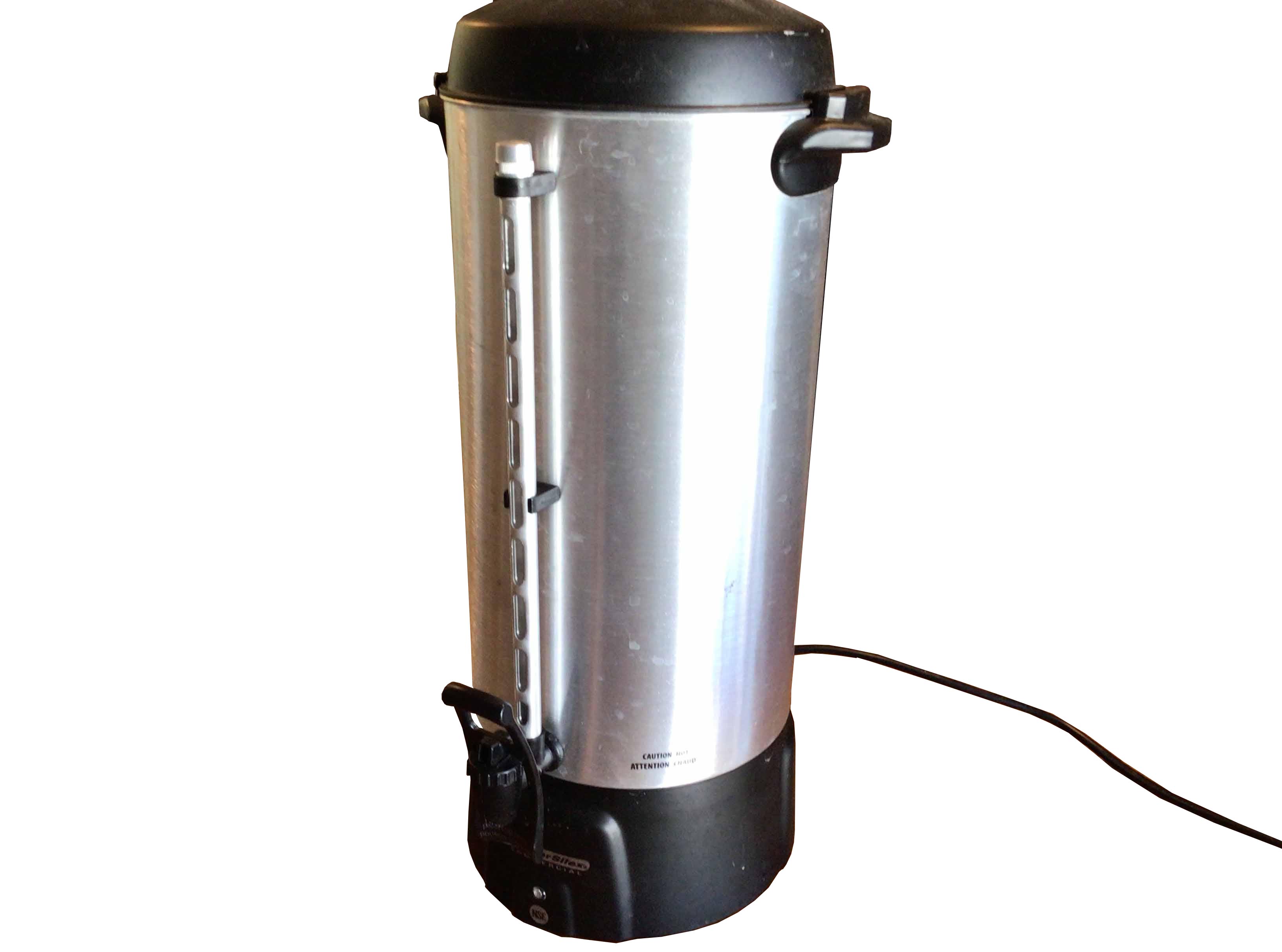 100-cup commercial coffee urn / hot water heater