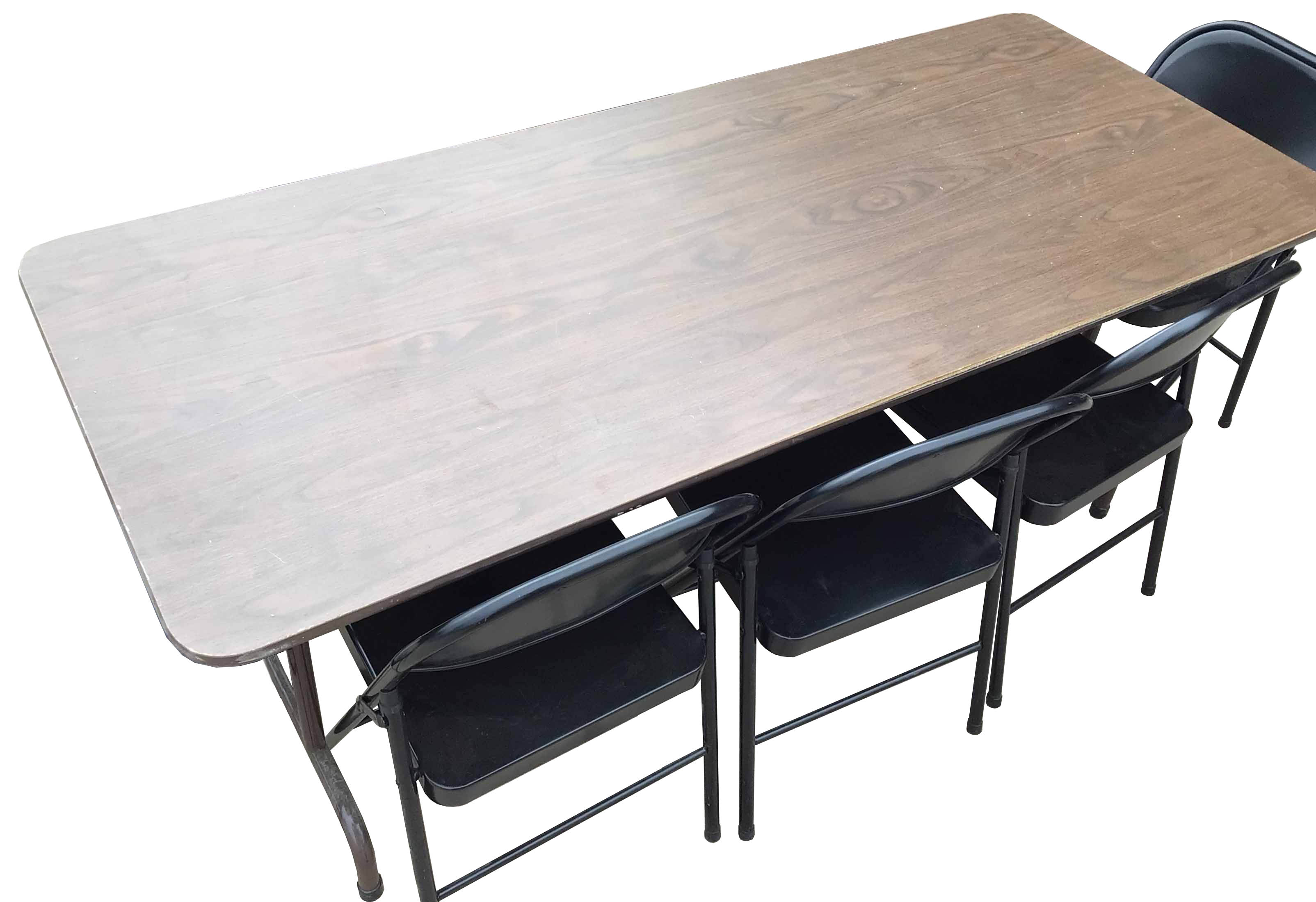 6 foot non-bifold rectangle table