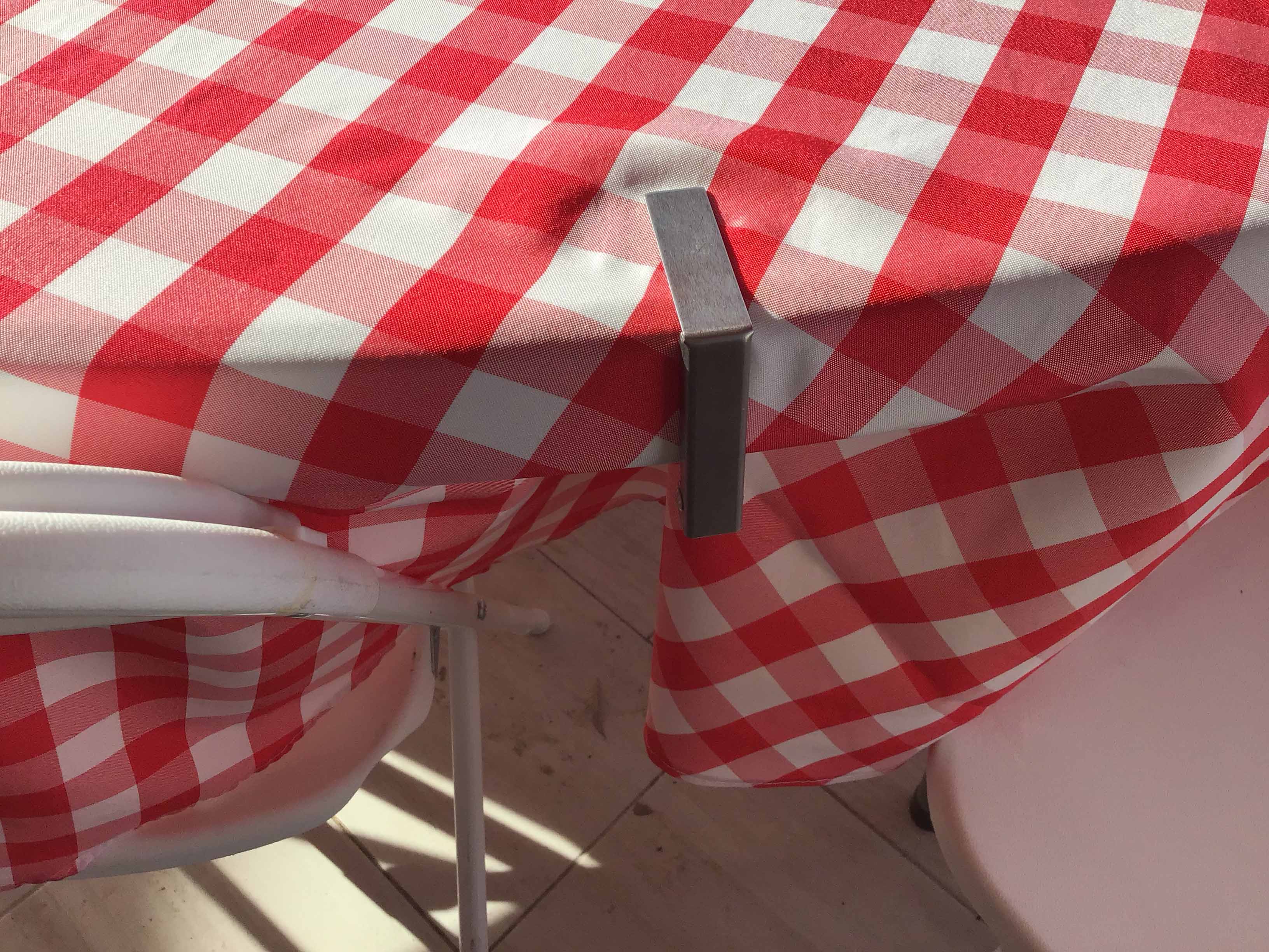 tablecloth clips - large (for up to 2.4 thick tables)