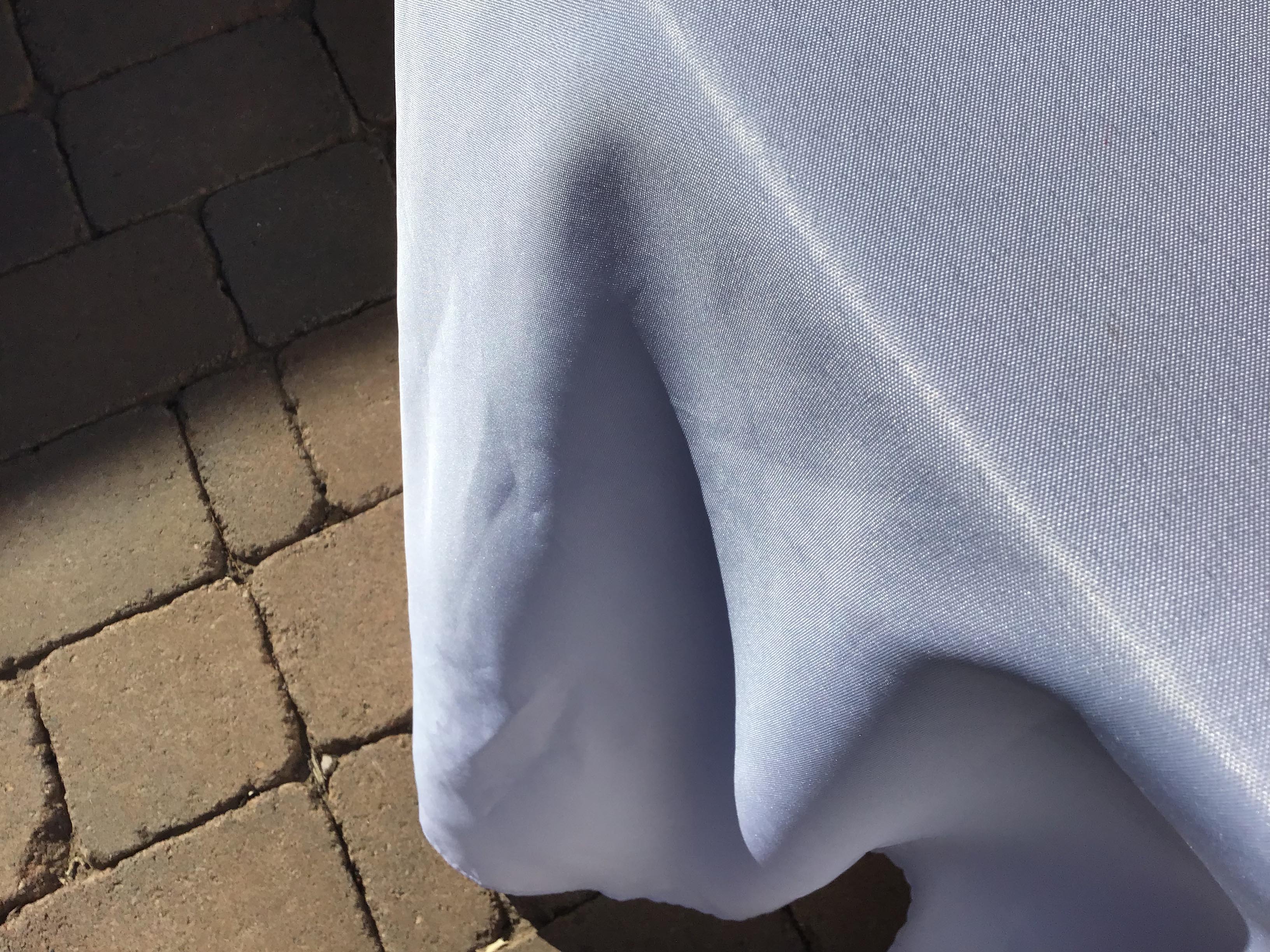 round tablecloths (white) - 120