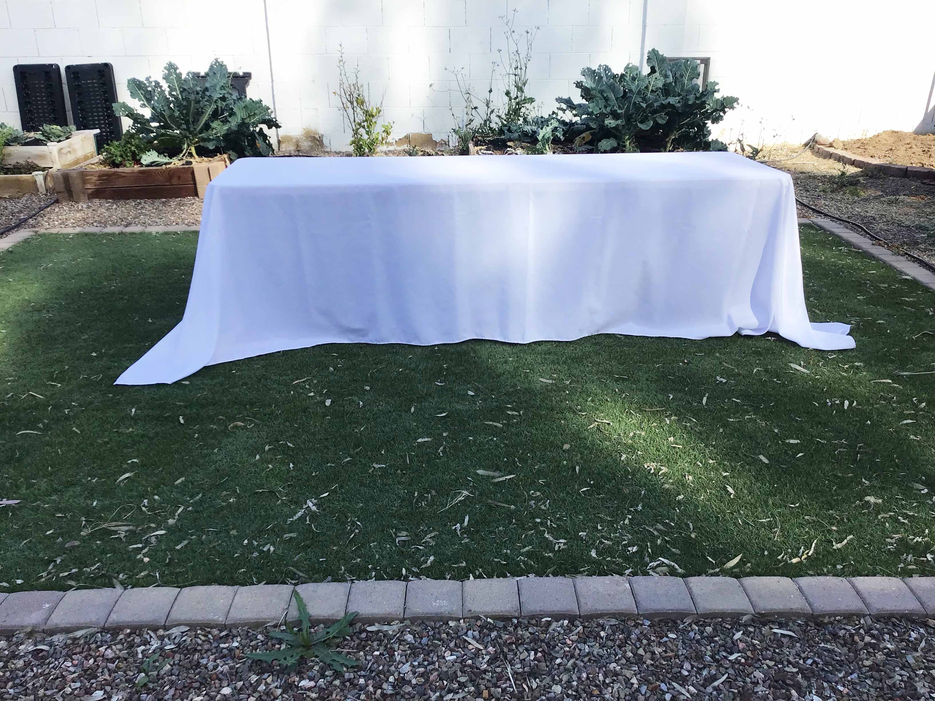 8 foot rectangle tables