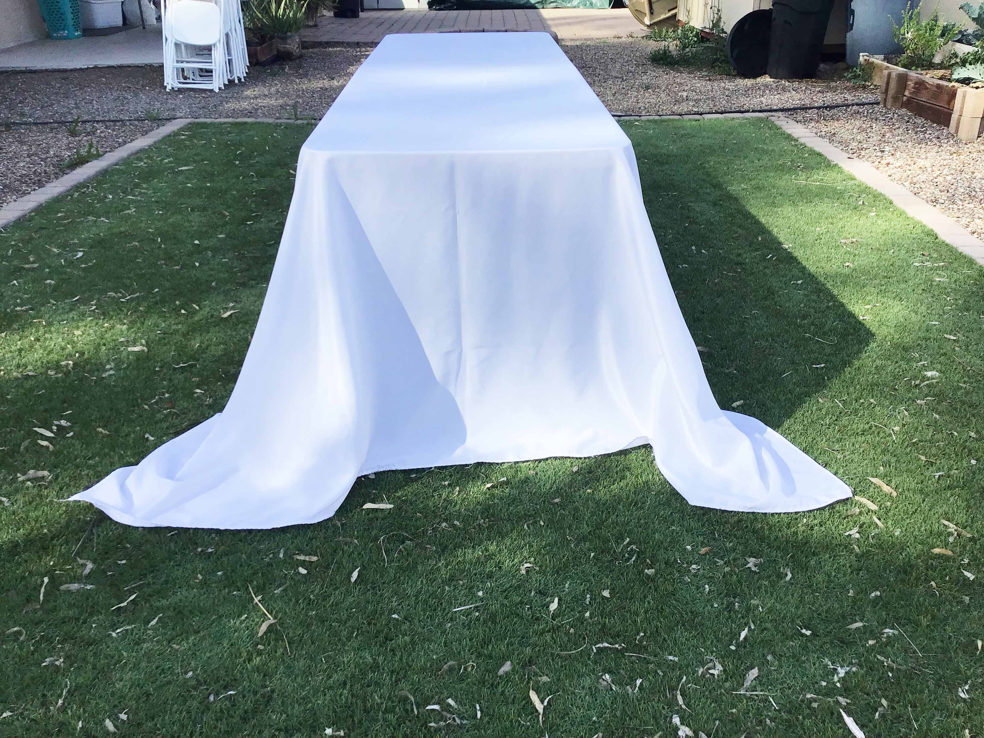 8 foot rectangle tables