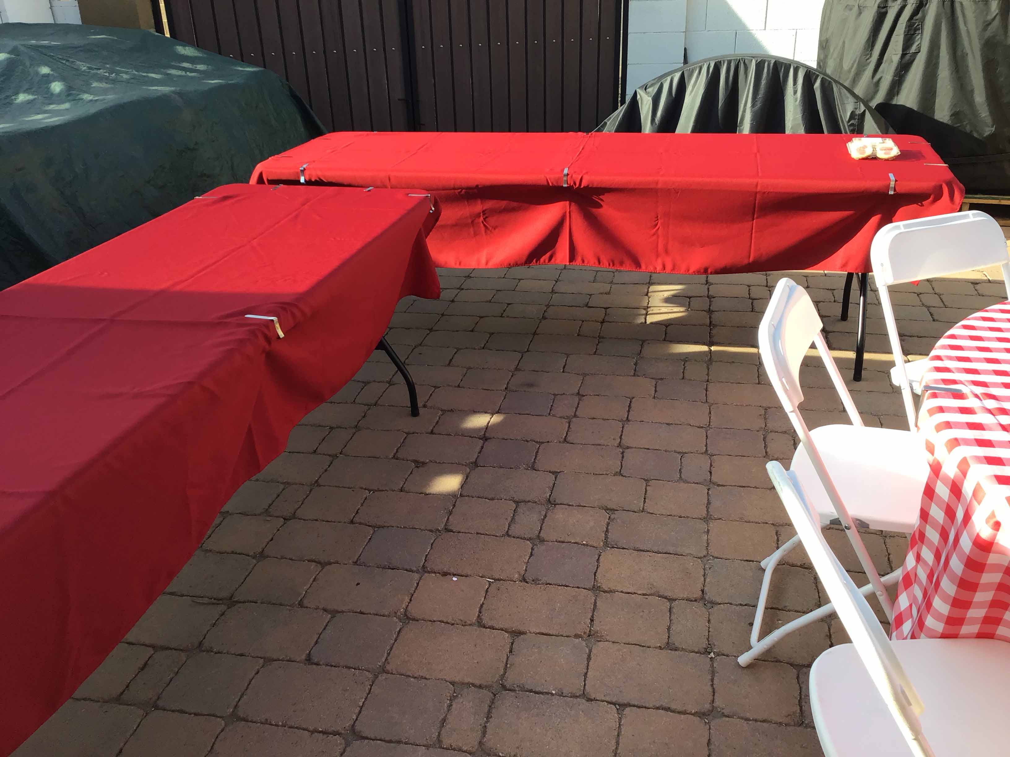 rectangle tablecloths (apple red) - 60 x 102