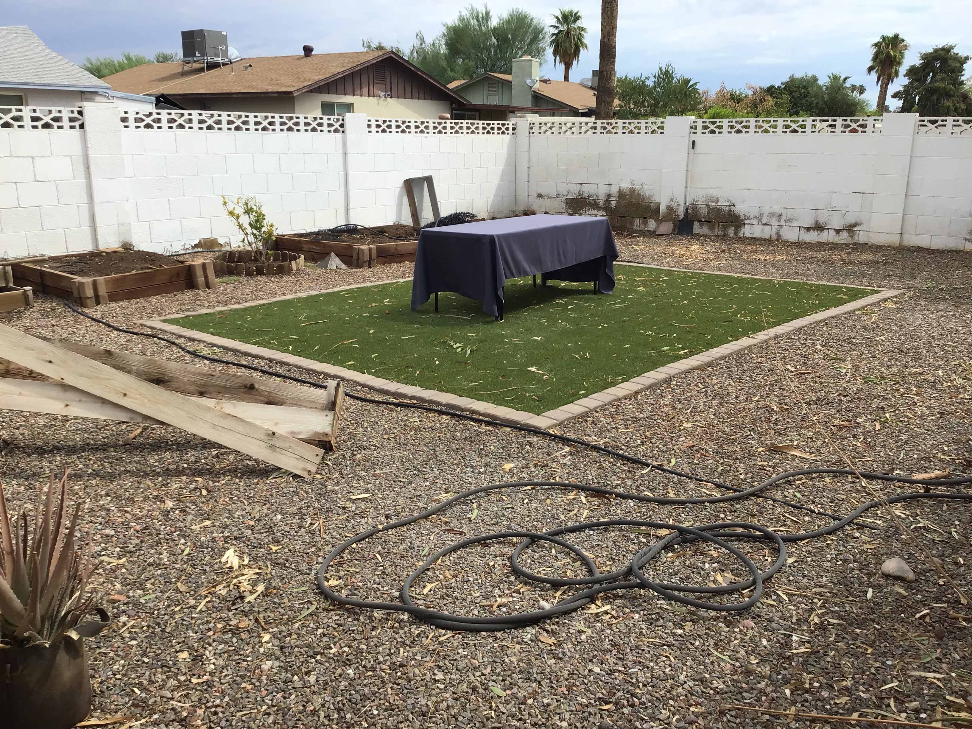 rectangle tablecloths (pewter) - 60 x 120