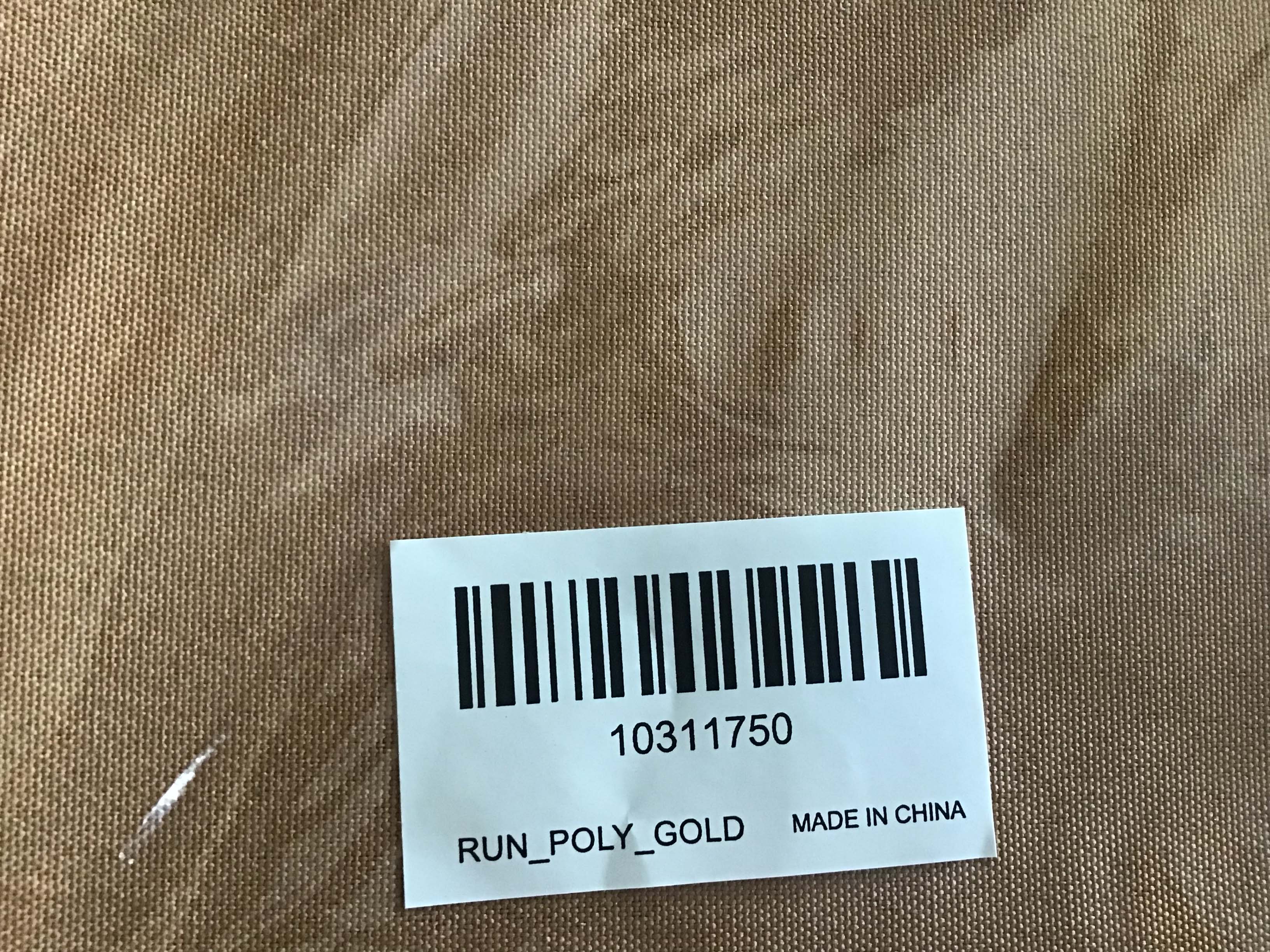 table runners (gold) - 12 x 108