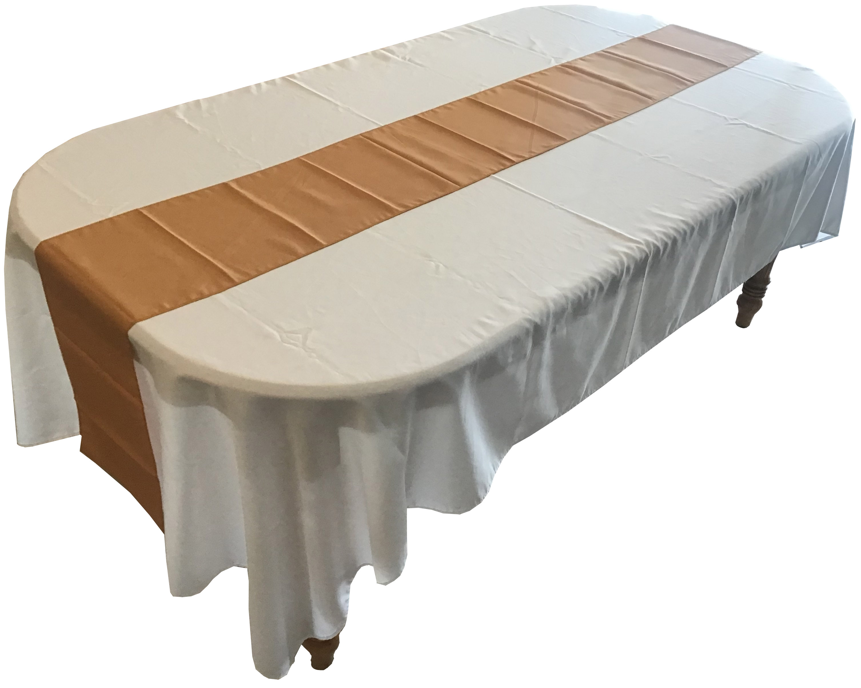 table runners (gold) - 12 x 108