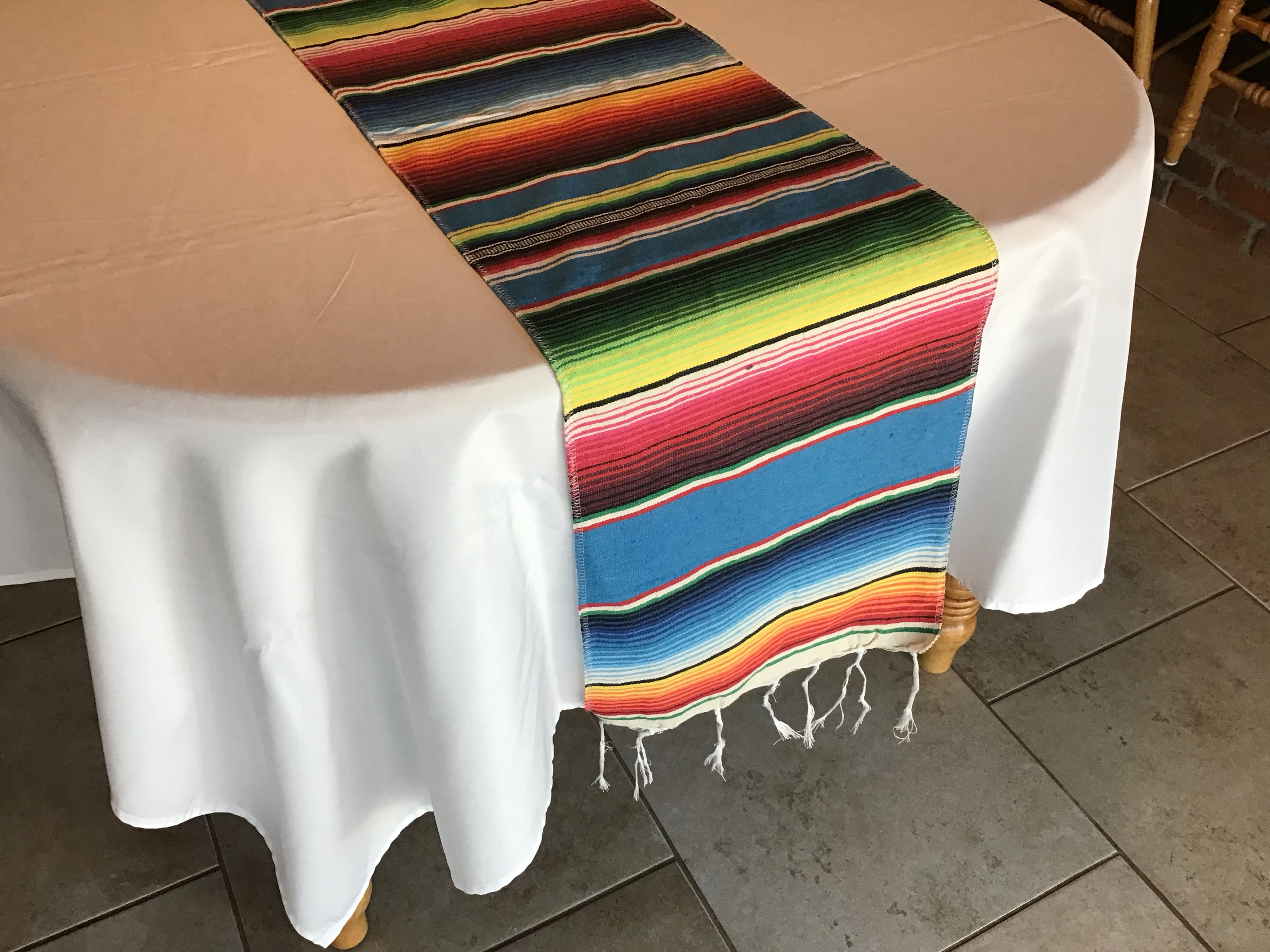 table runners (woven Mexican serape) - 13 x 102