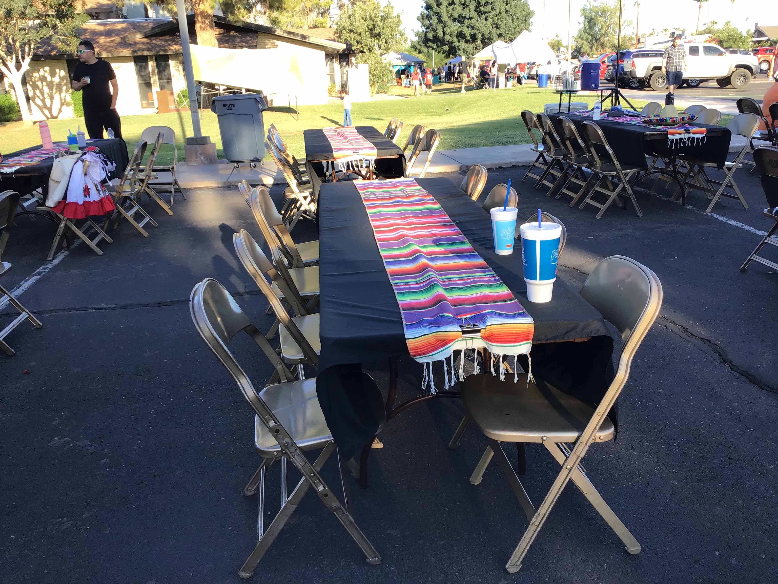 table runners (woven Mexican serape) - 13 x 102