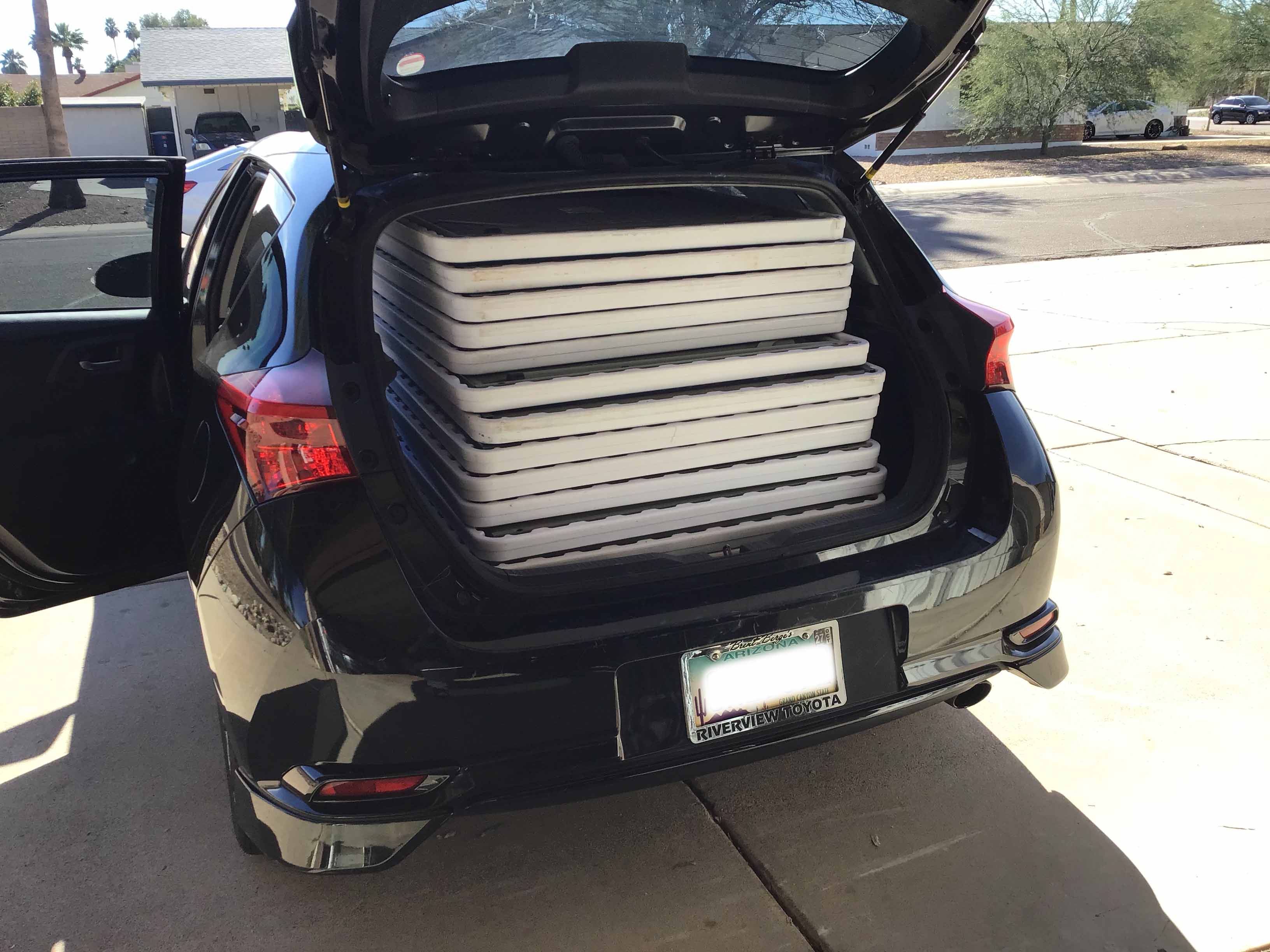 34 inch square tables