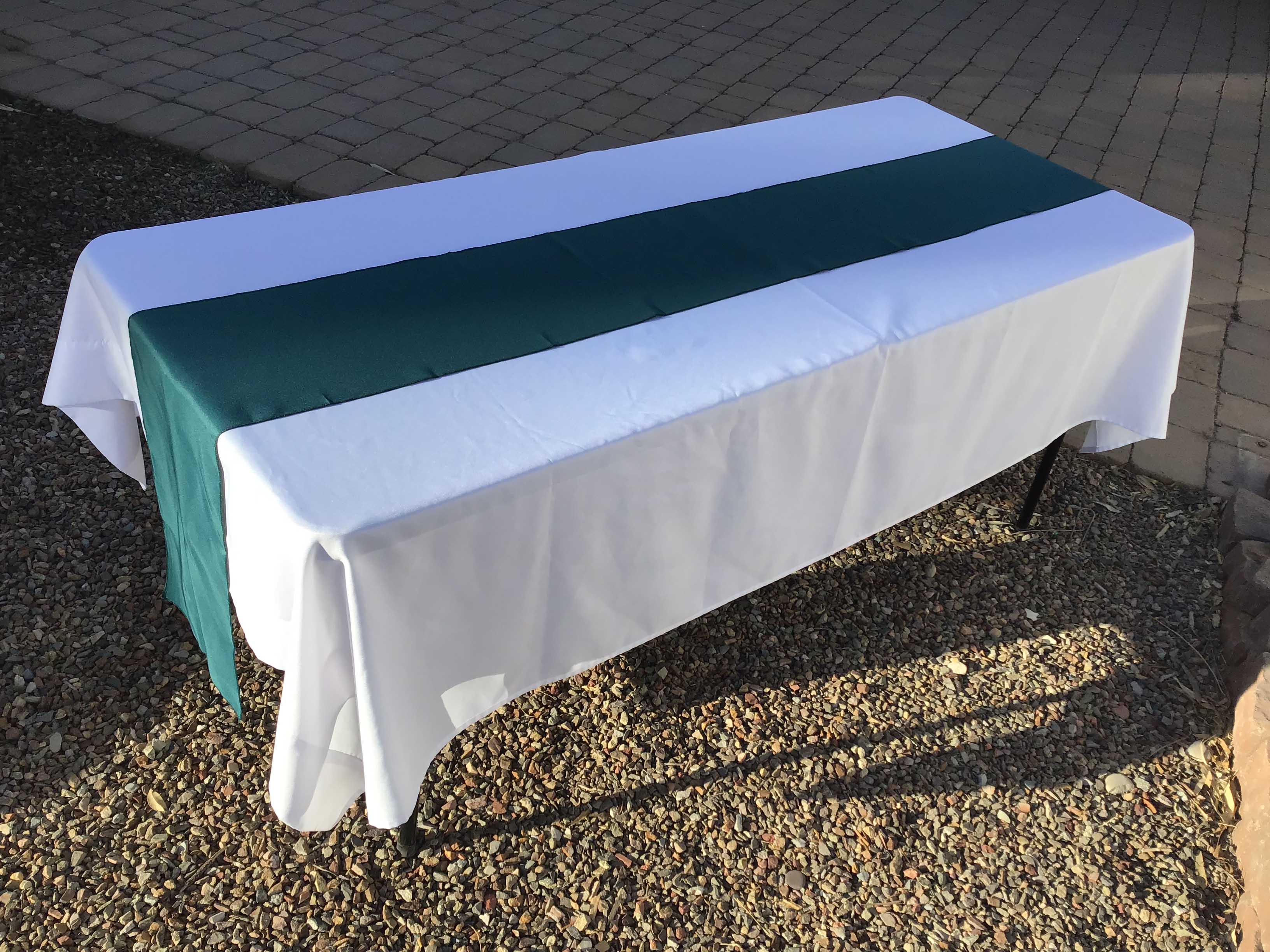 table runners (peacock teal) - 12 x 108