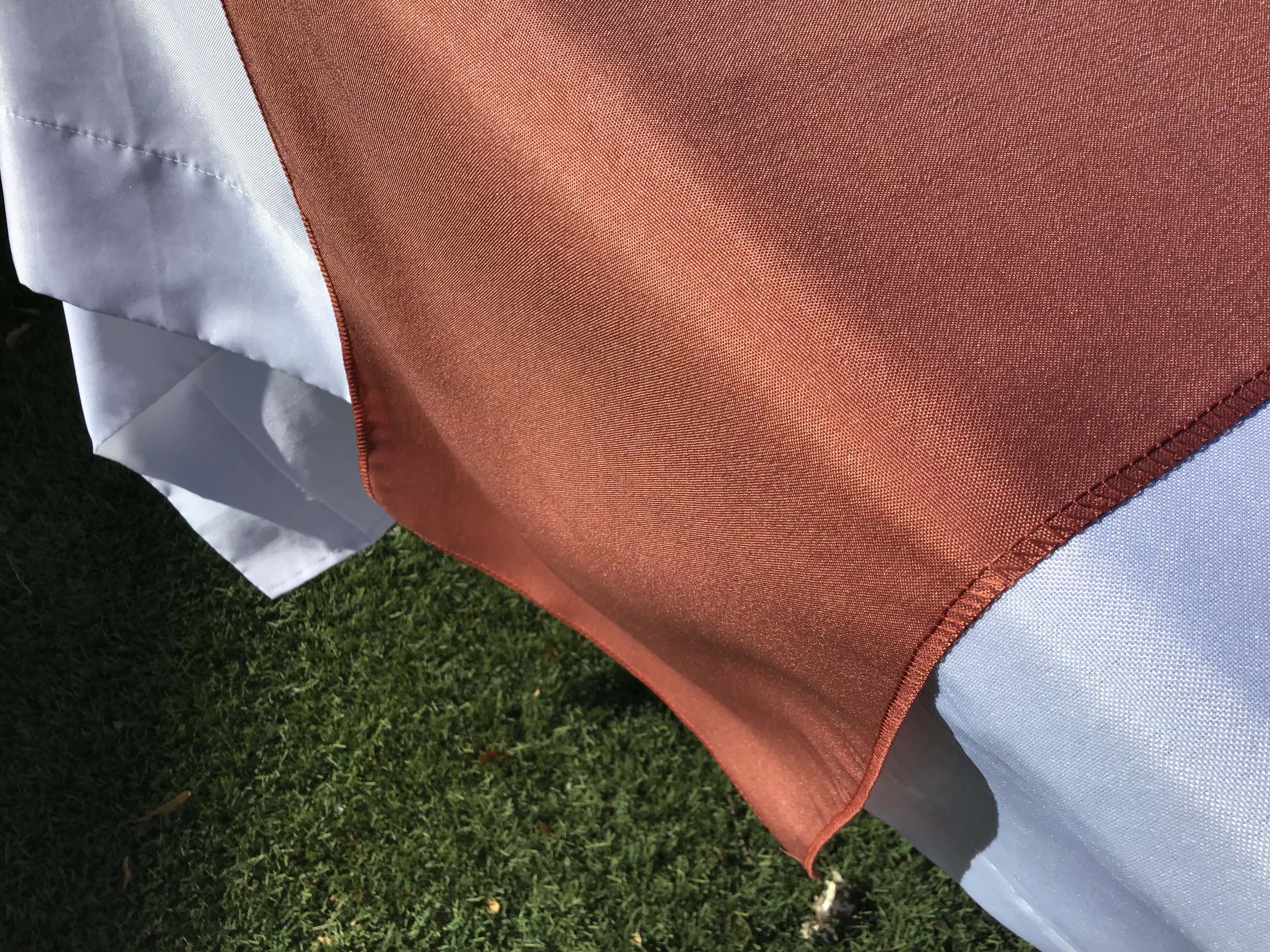 table runners (terracotta/rust) - 12 x 108