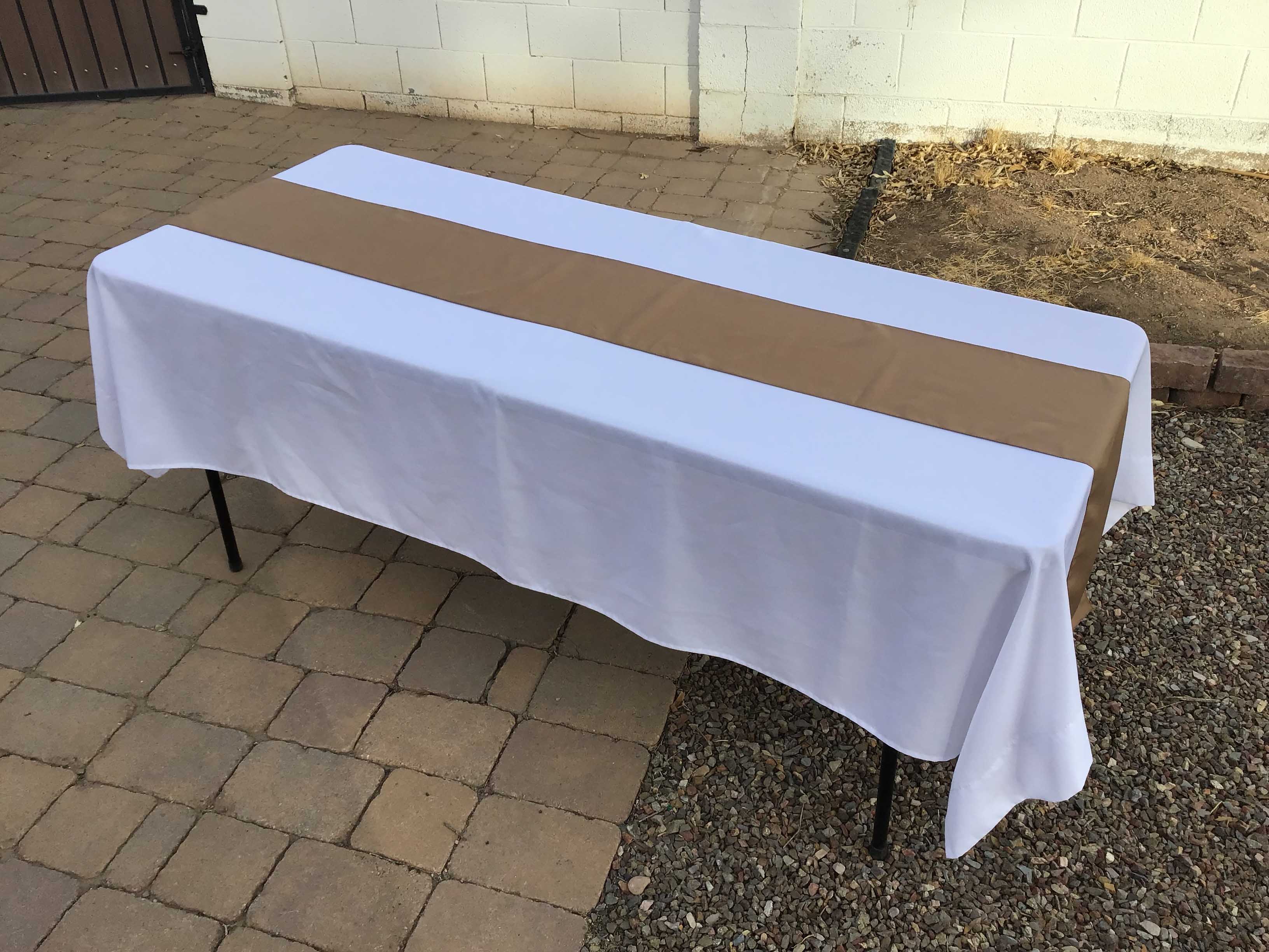 table runners (taupe) - 12 x 108