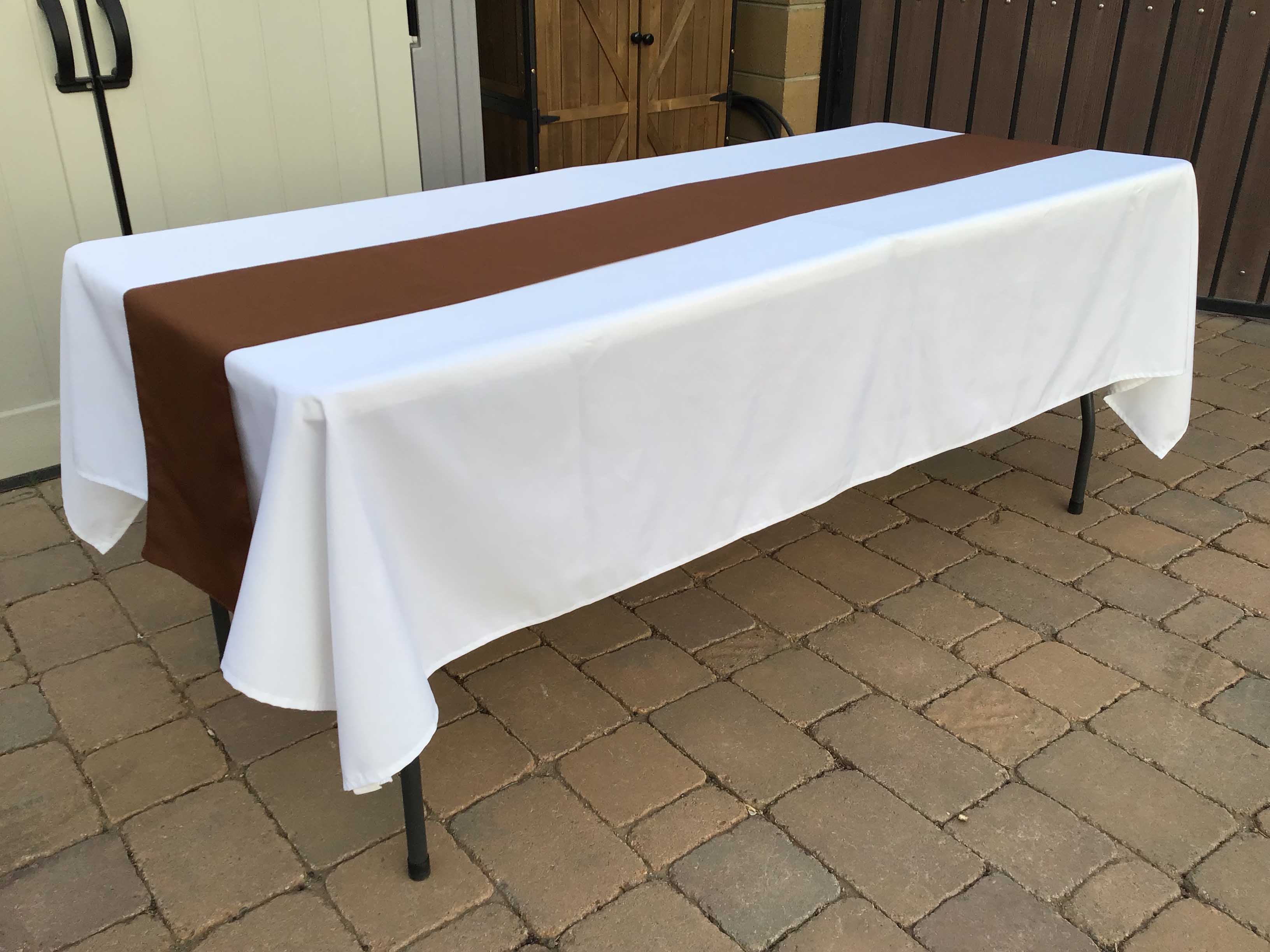 table runners (cinnamon brown) - 12 x 108