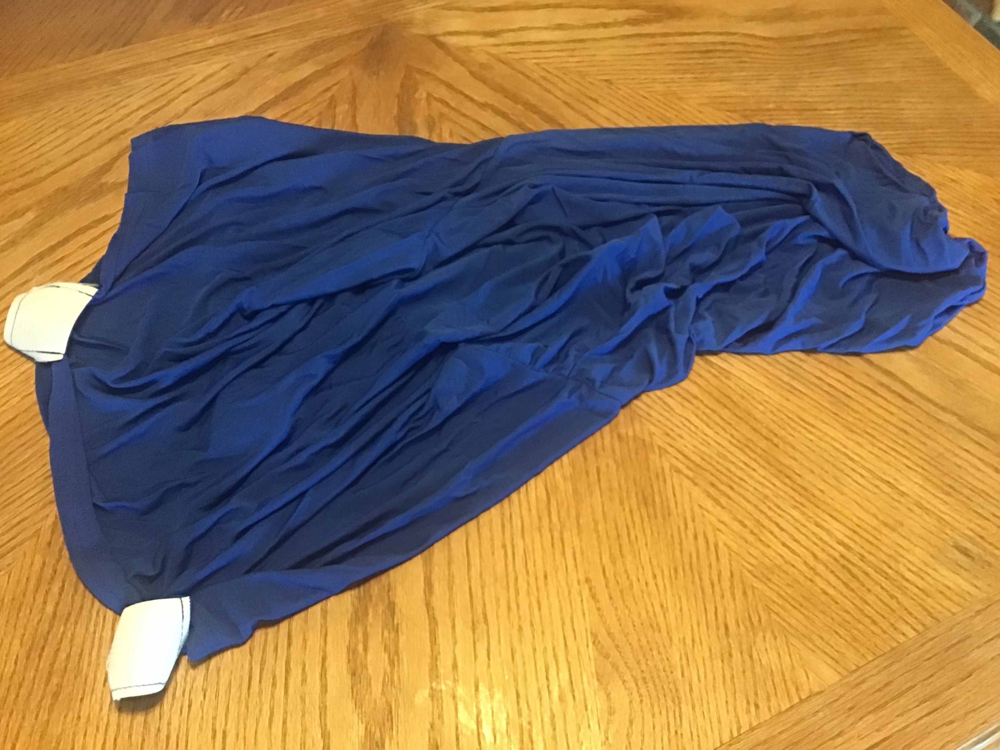 spandex stretch-fitted slip-on chair covers (royal blue)