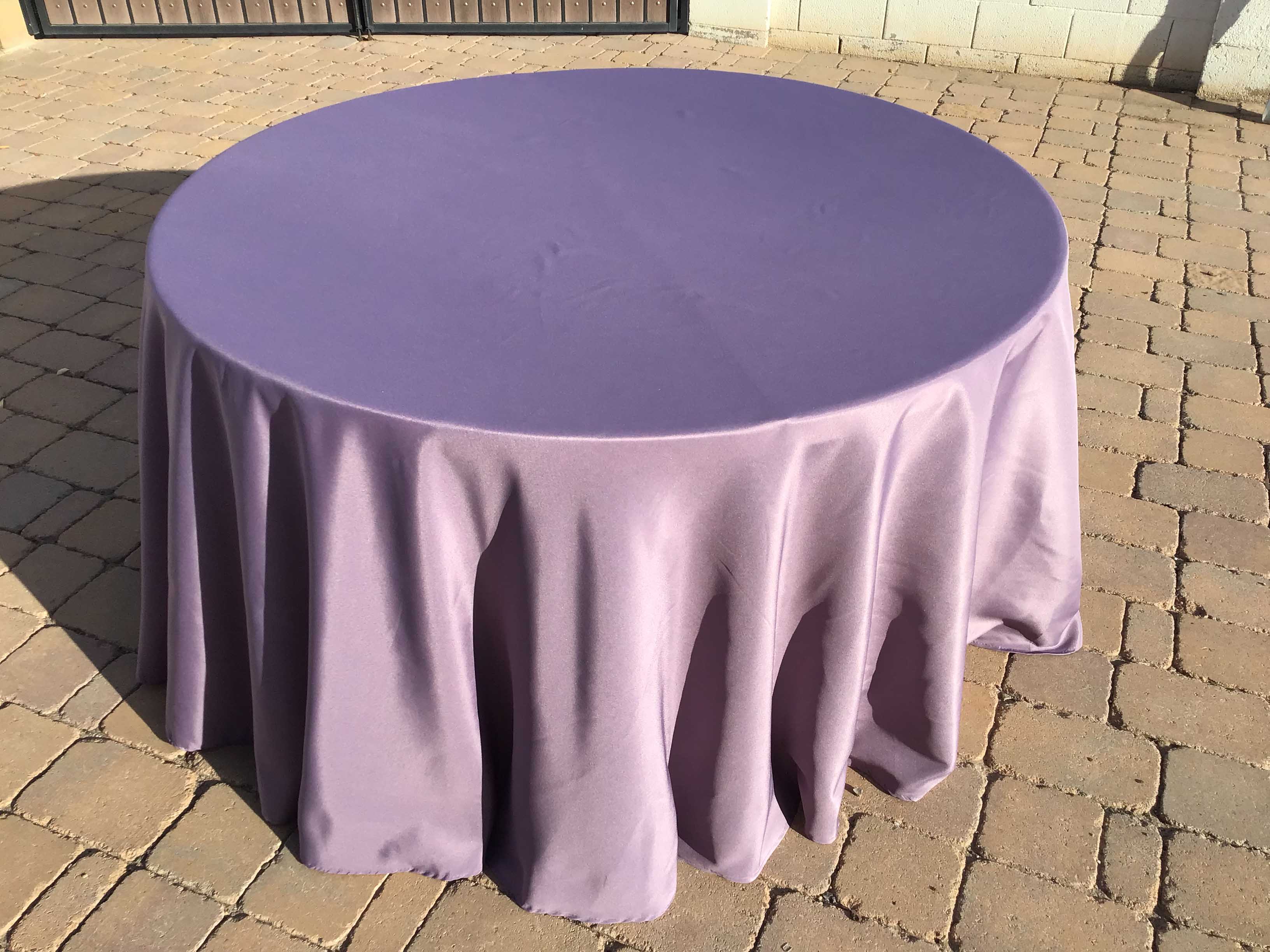 round tablecloths (violet amethyst) - 120