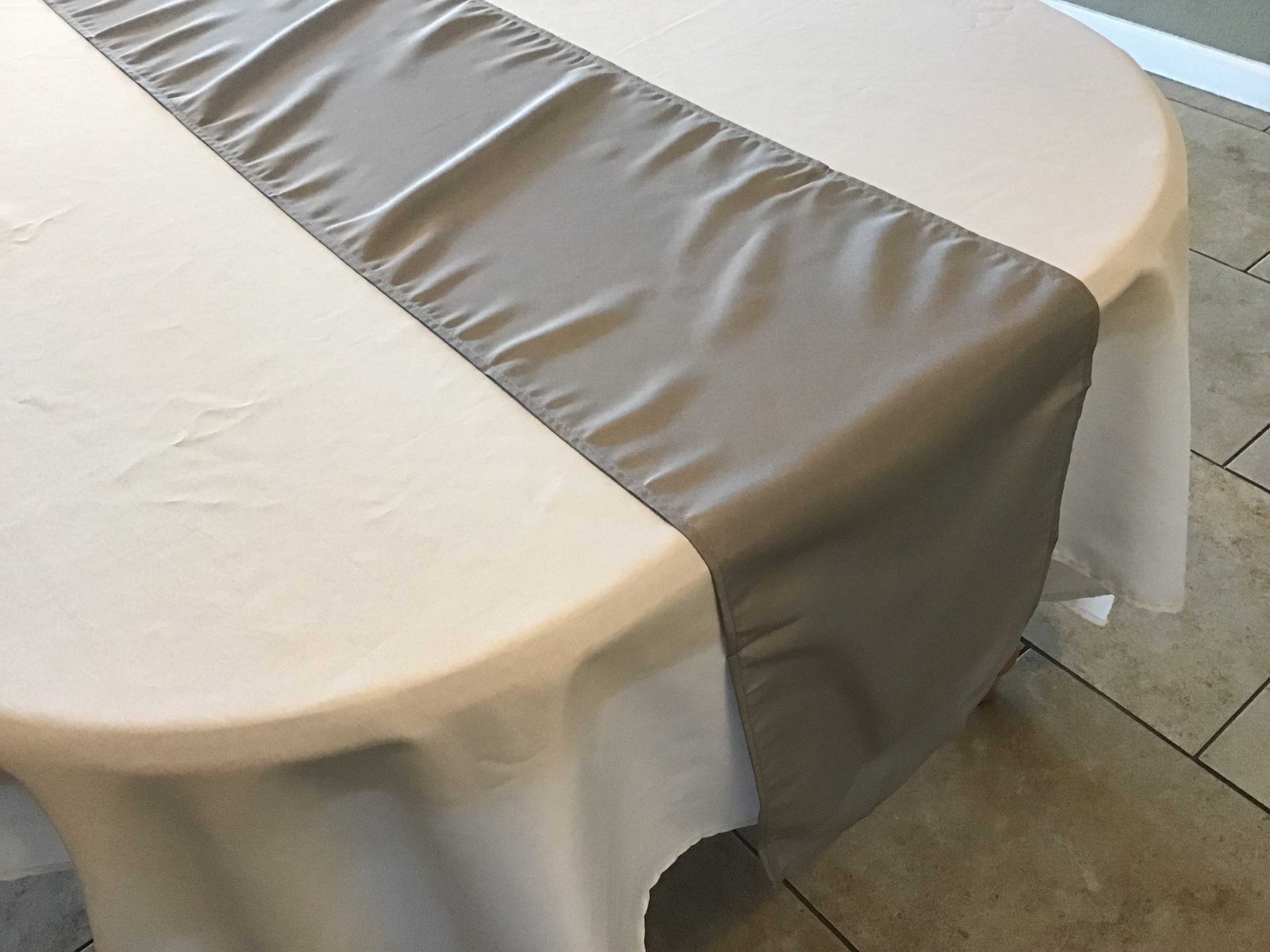table runners (silver/gray) - 12 x 108
