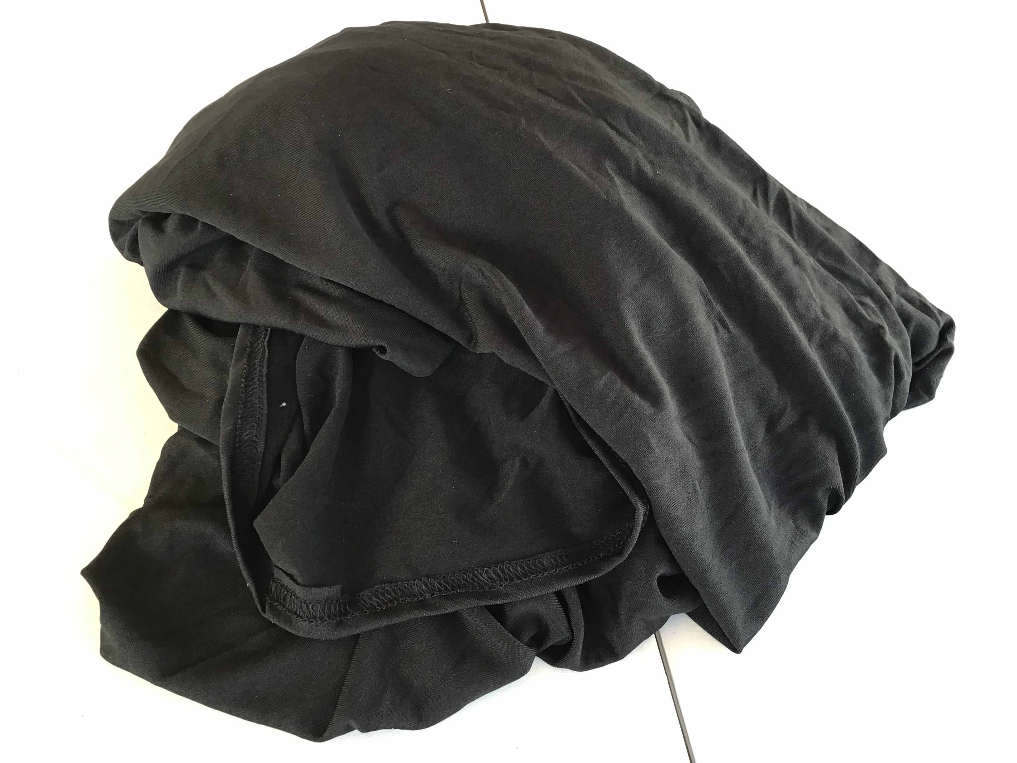 stretch spandex rectangle tablecloths (black) - 96x30, for 8-ft. table