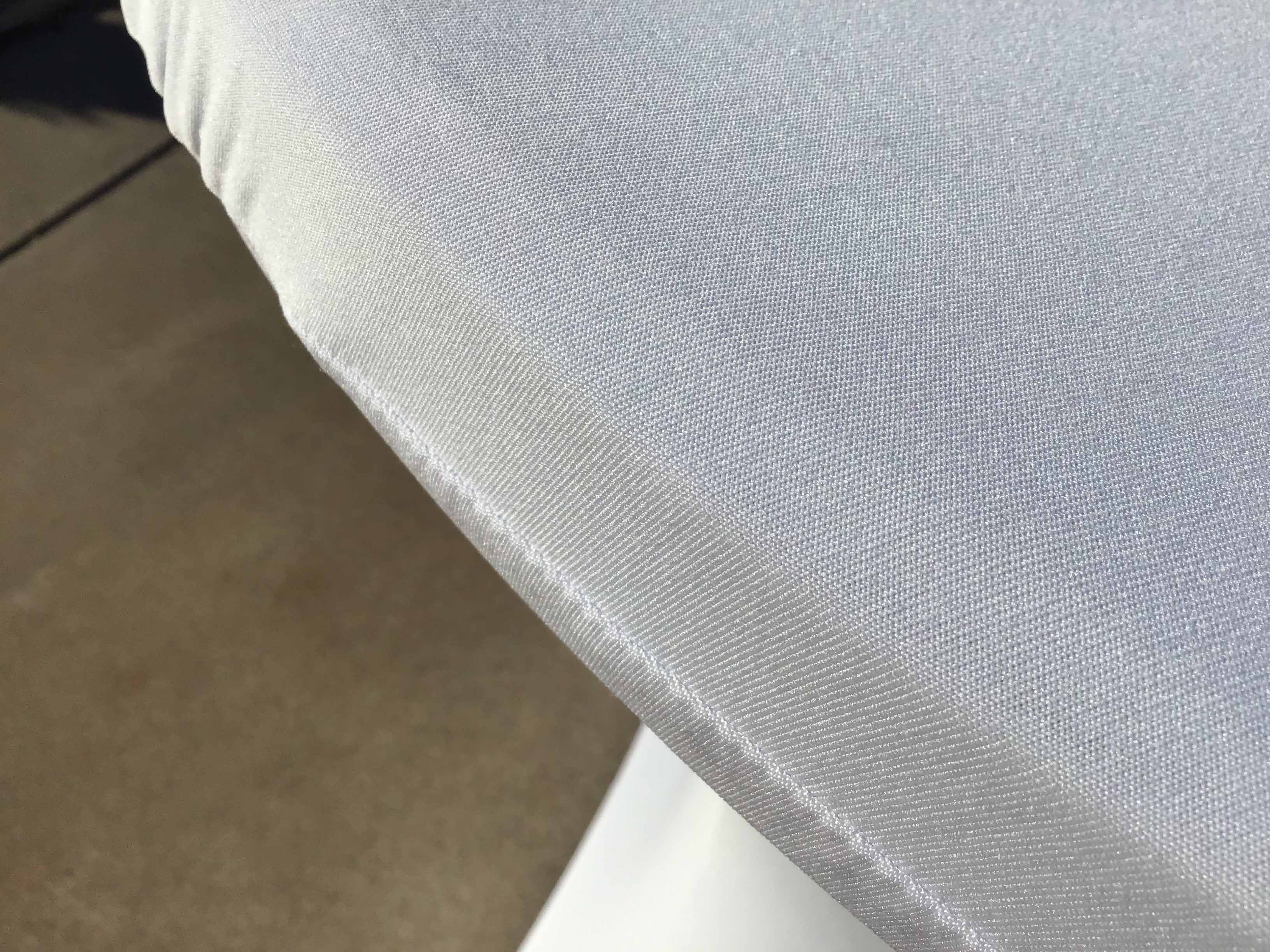 spandex cocktail table covers (white)