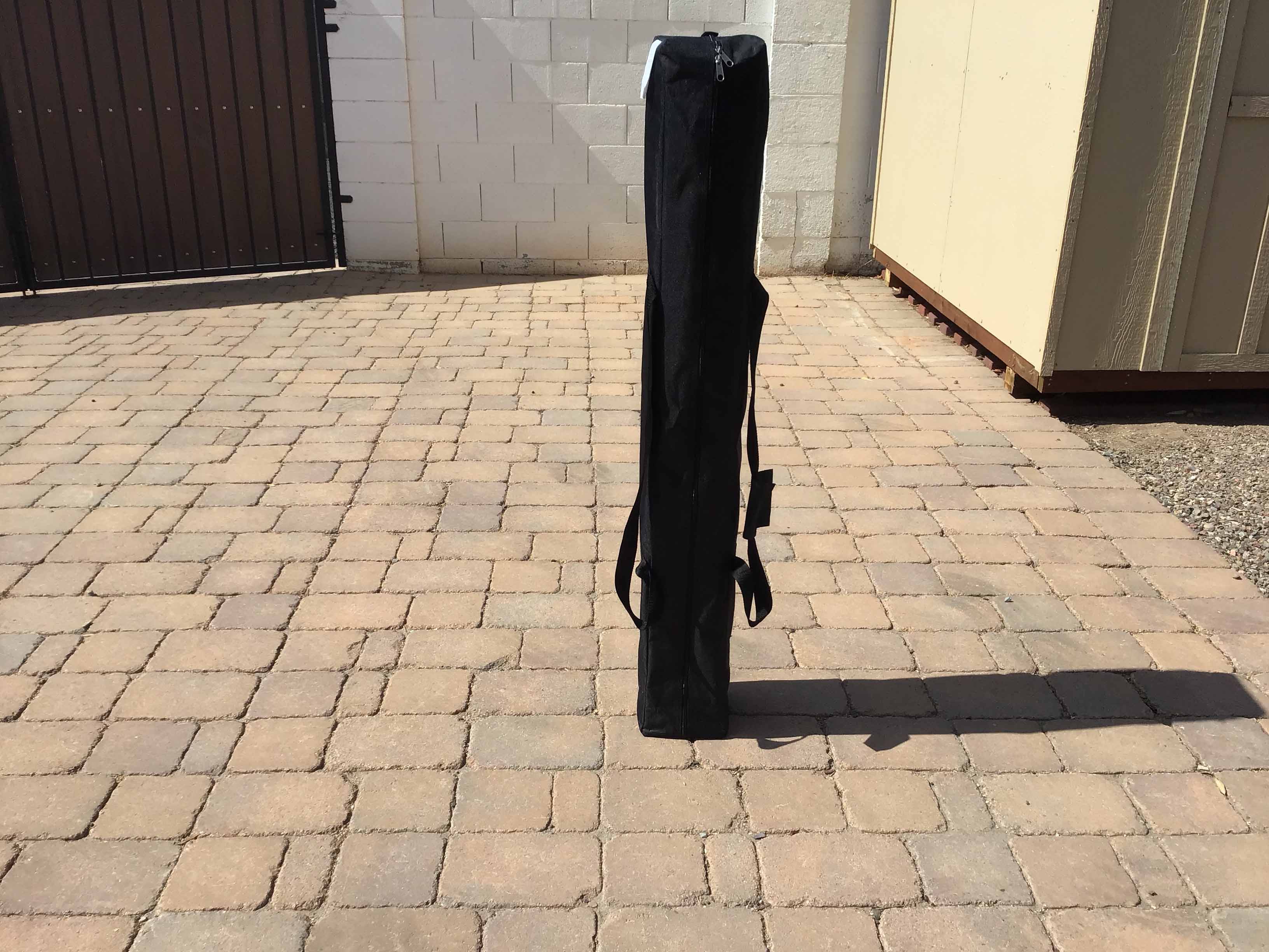 slant leg canopy tent (10 ft. x 10 ft.) - silver