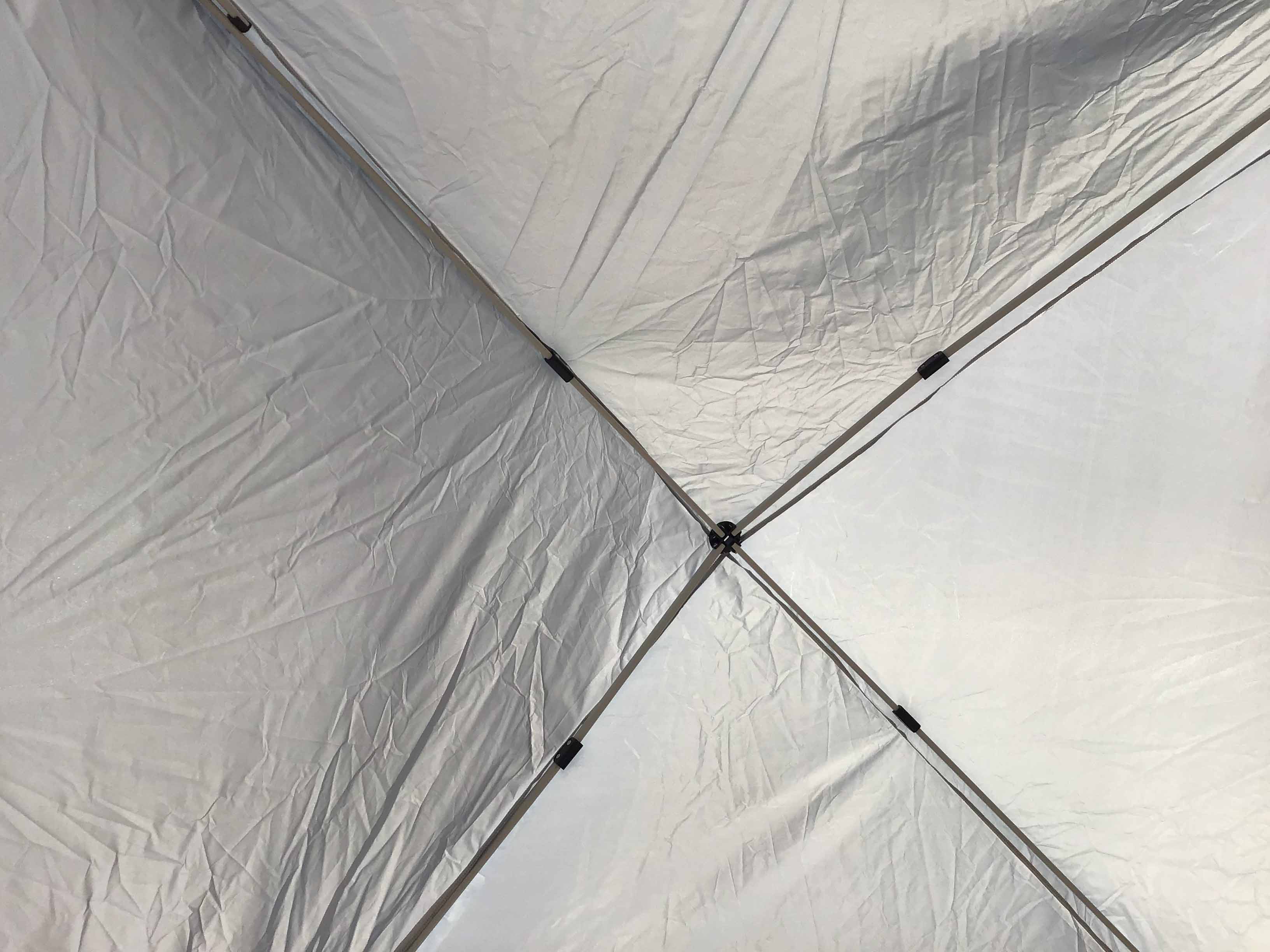 slant leg canopy tent (10 ft. x 10 ft.) - silver