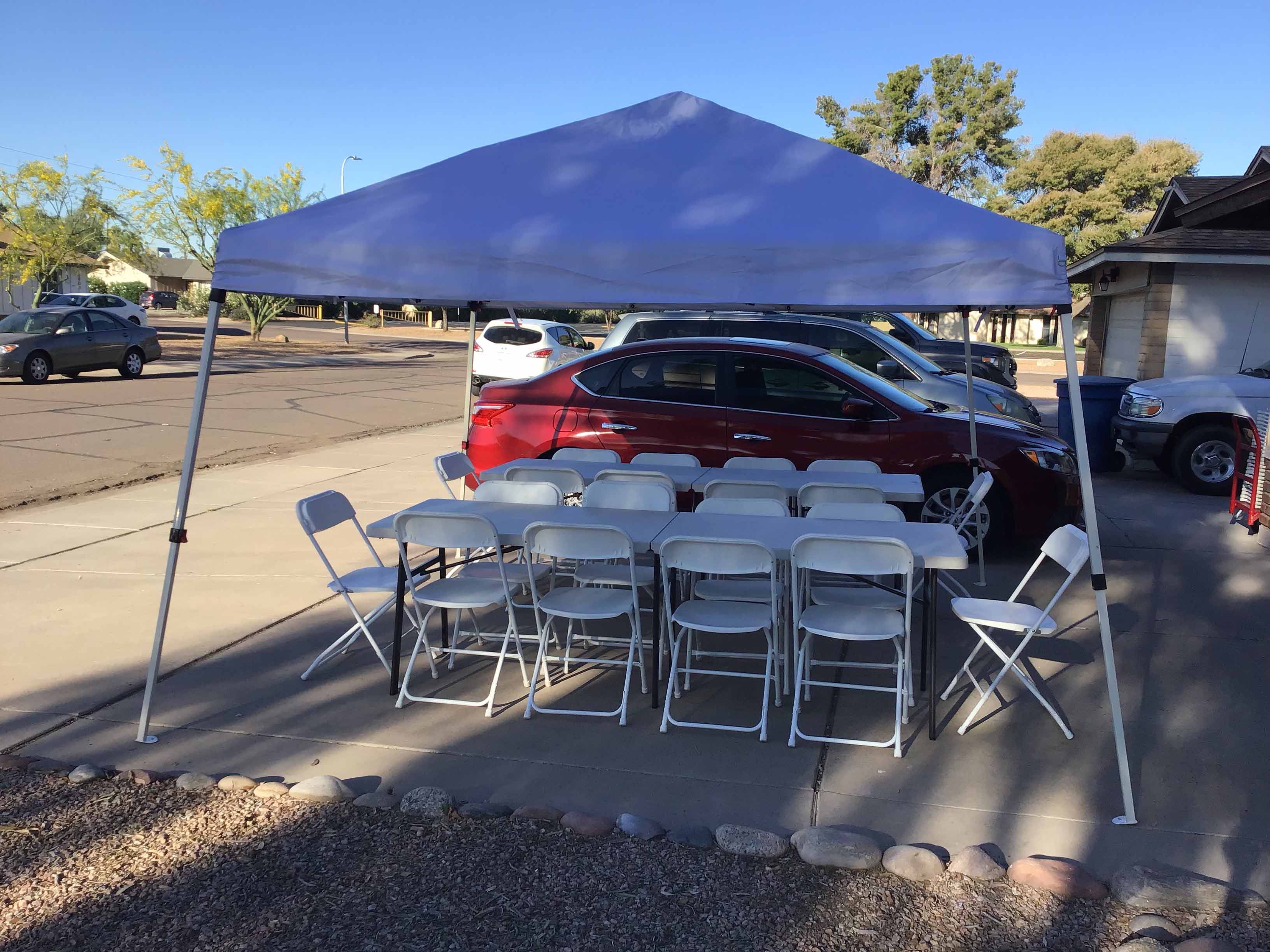 8 foot rectangle tables