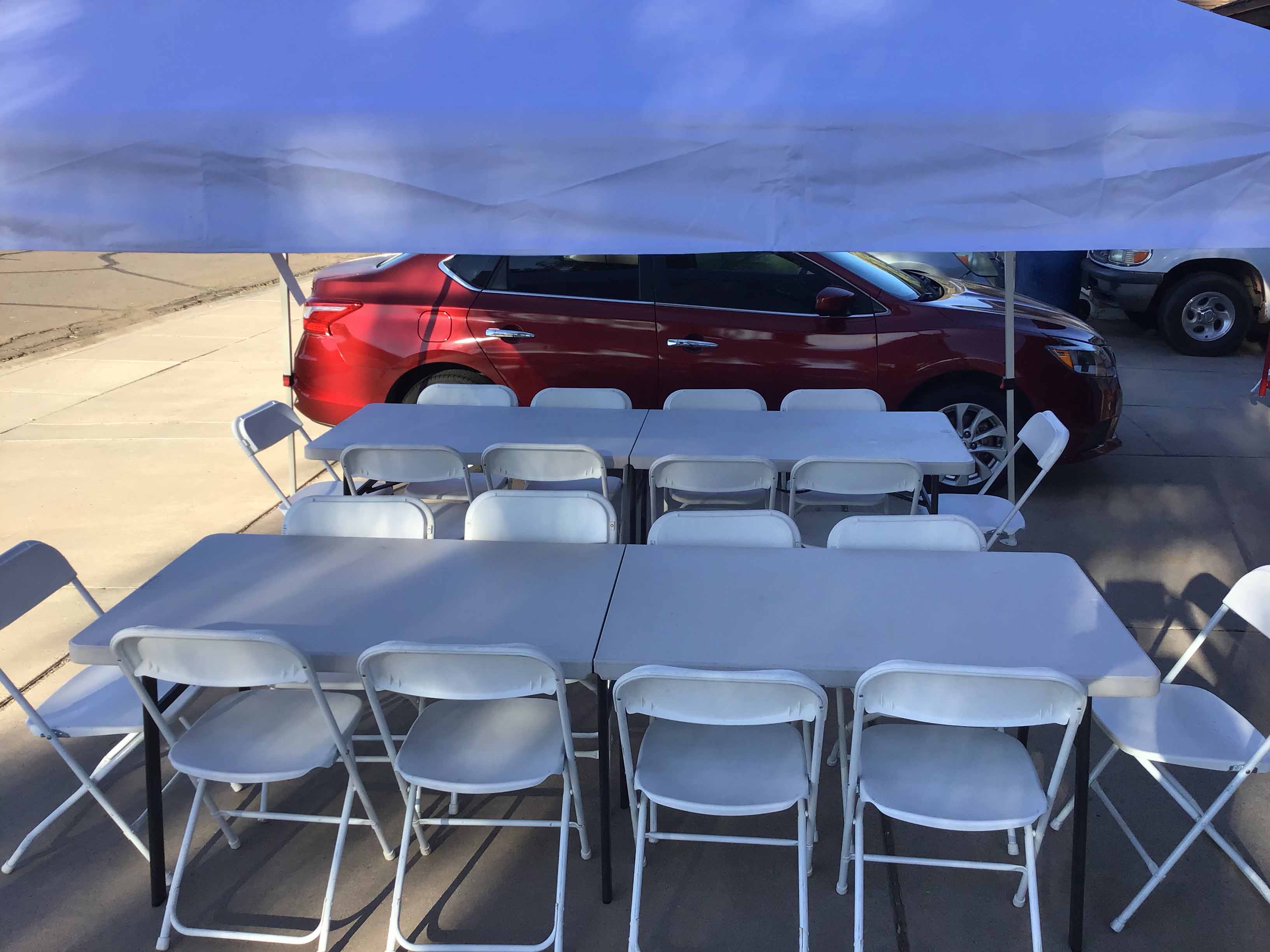 8 foot rectangle tables