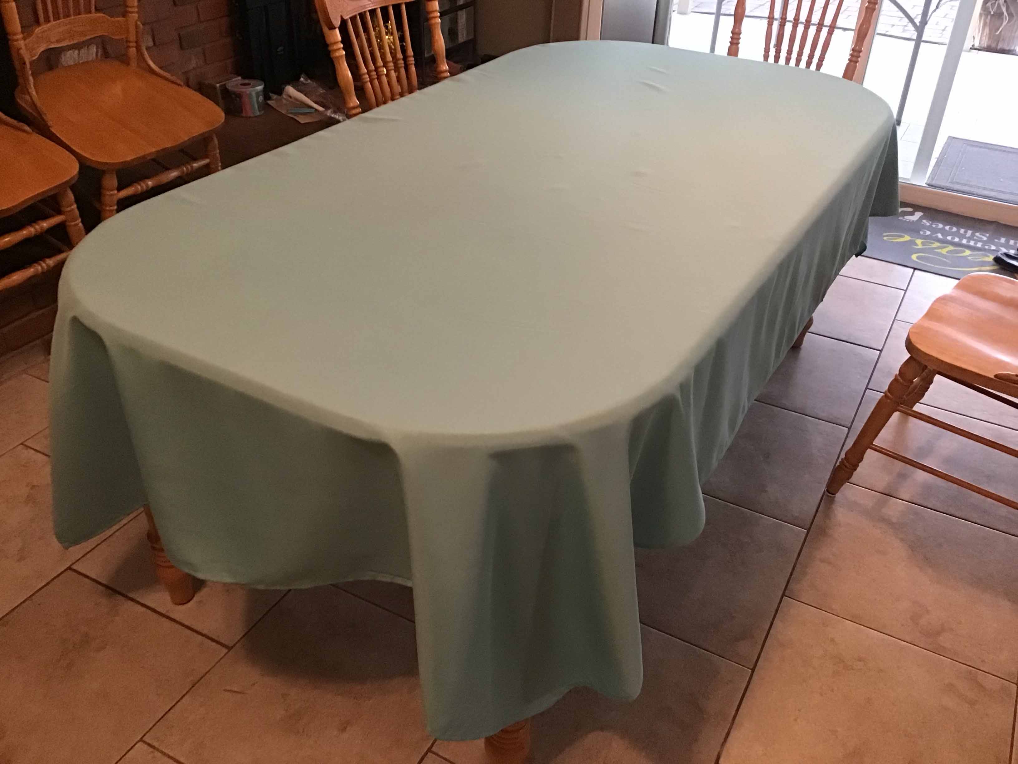 rectangle tablecloths (gray) - 60 x 102