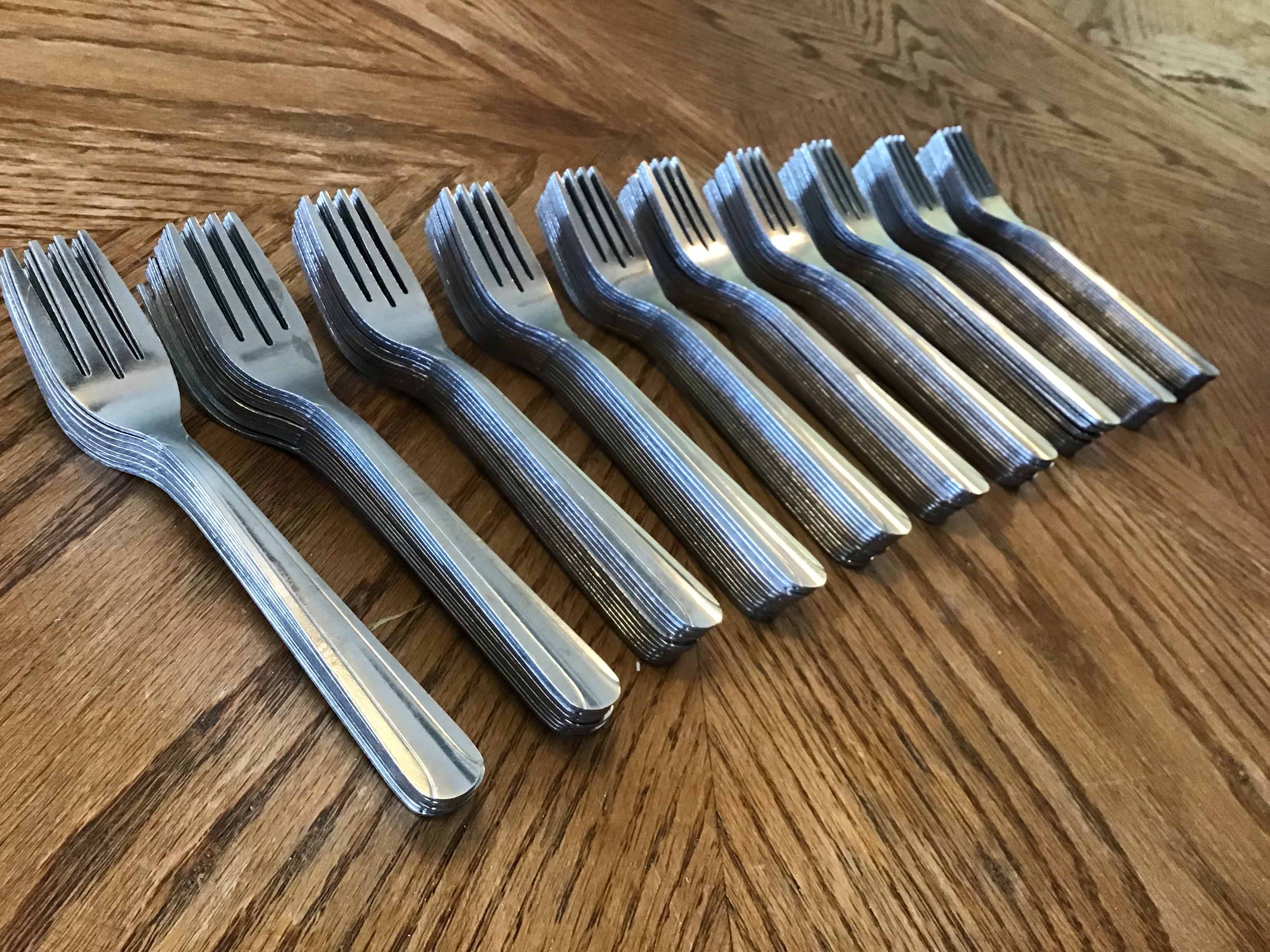 salad forks (stainless steel, Choice Dominion, 6 1/8 18/0)