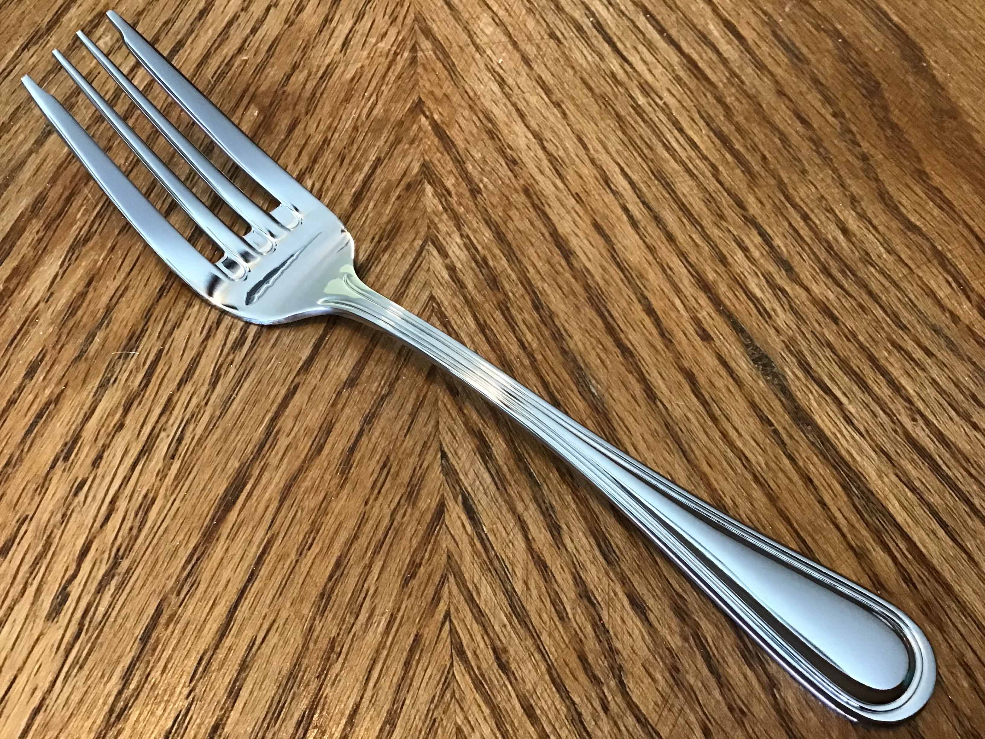dessert fork (stainless steel, Acopa Edgeworth 6 3/4 18/8)