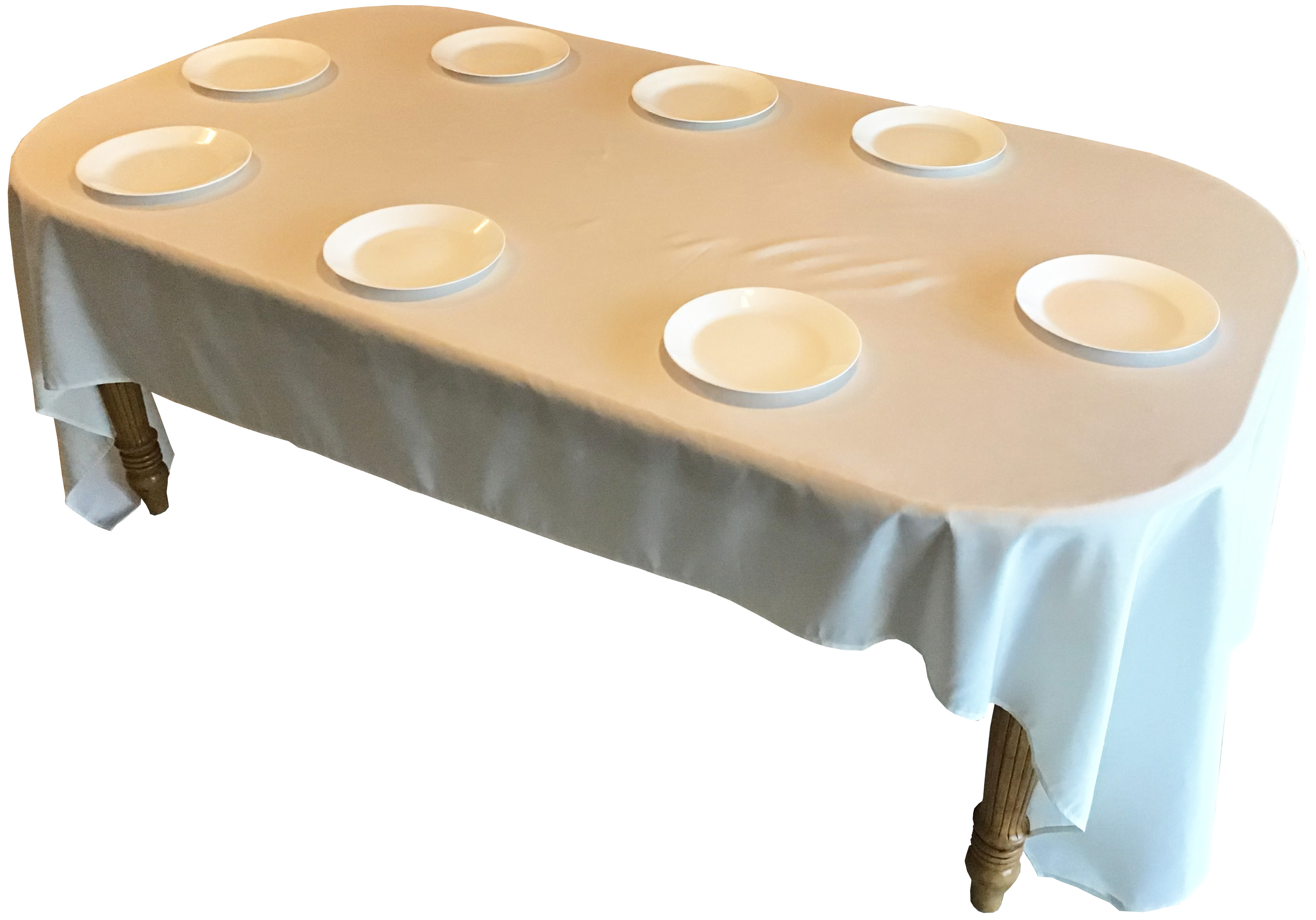 rectangle tablecloths (ivory) - 60 x 126