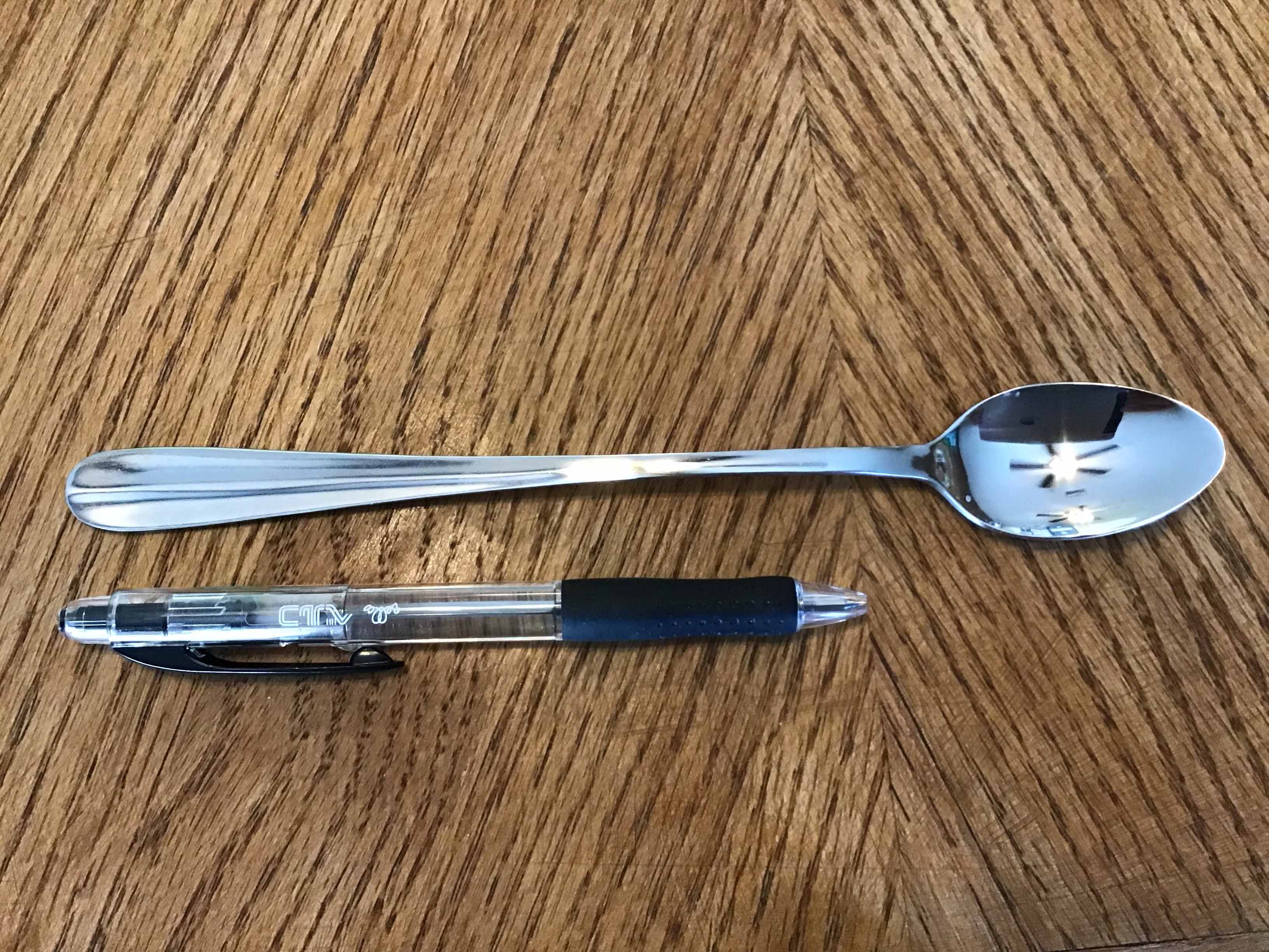 iced tea spoon (stainless steel, Acopa Brigitte 8 18/10 heavy weight)