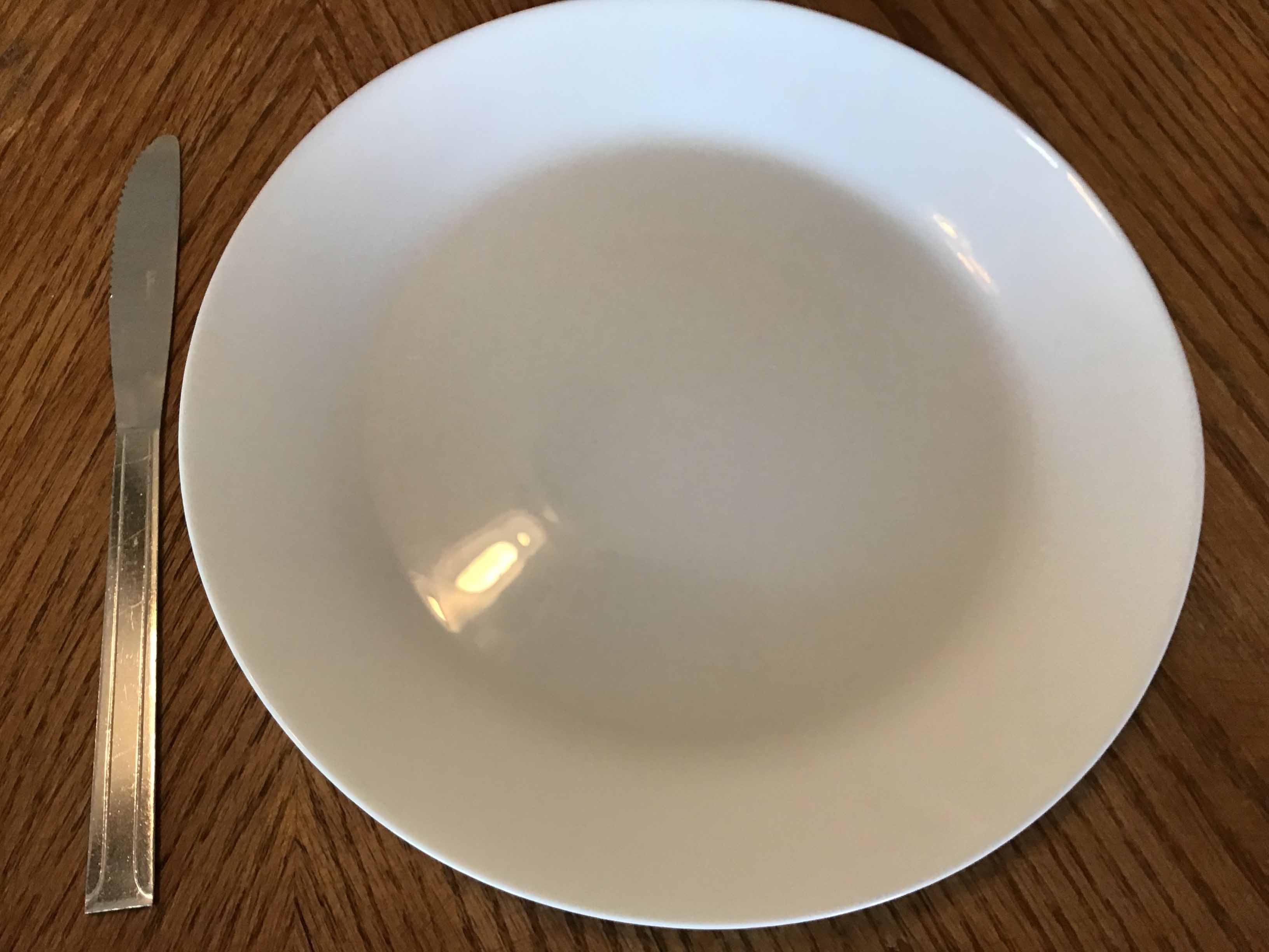 dinner knives / butter knives (stainless steel, Choice Dominion, 8 3/8)