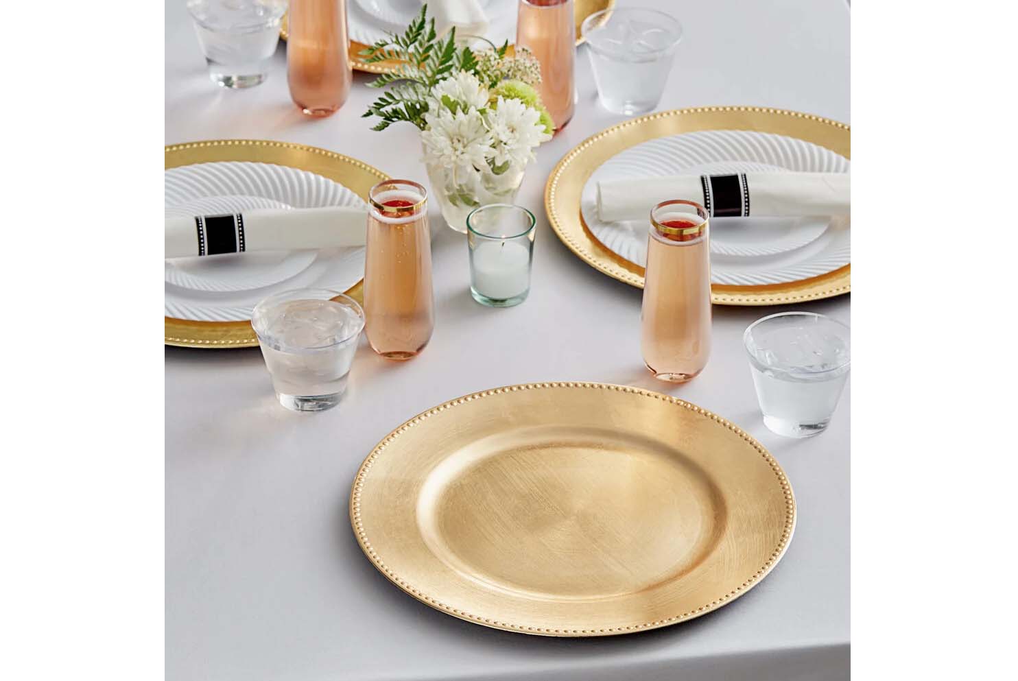 charger plates (gold) - 13