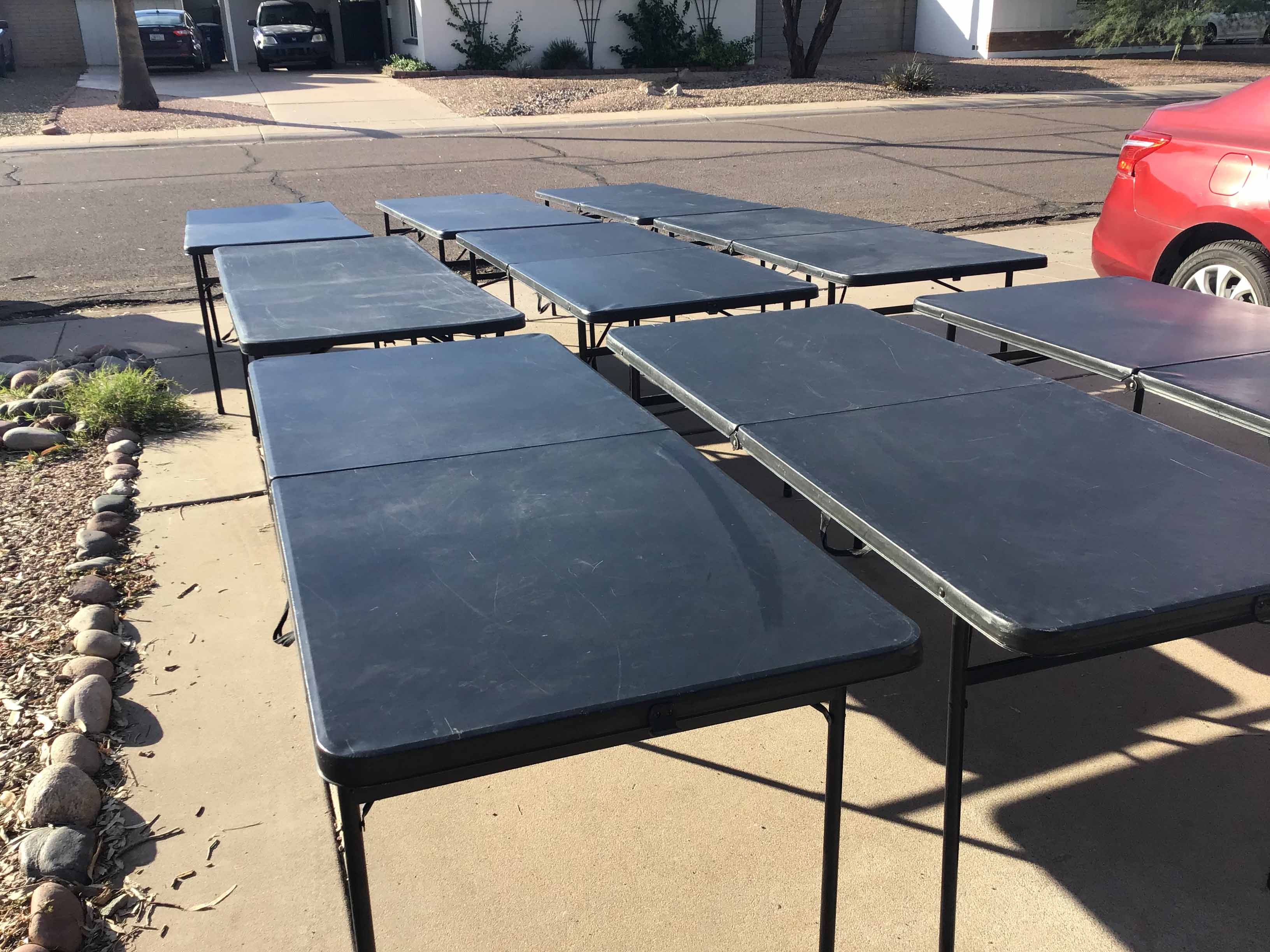 6 foot rectangle tables (budget)