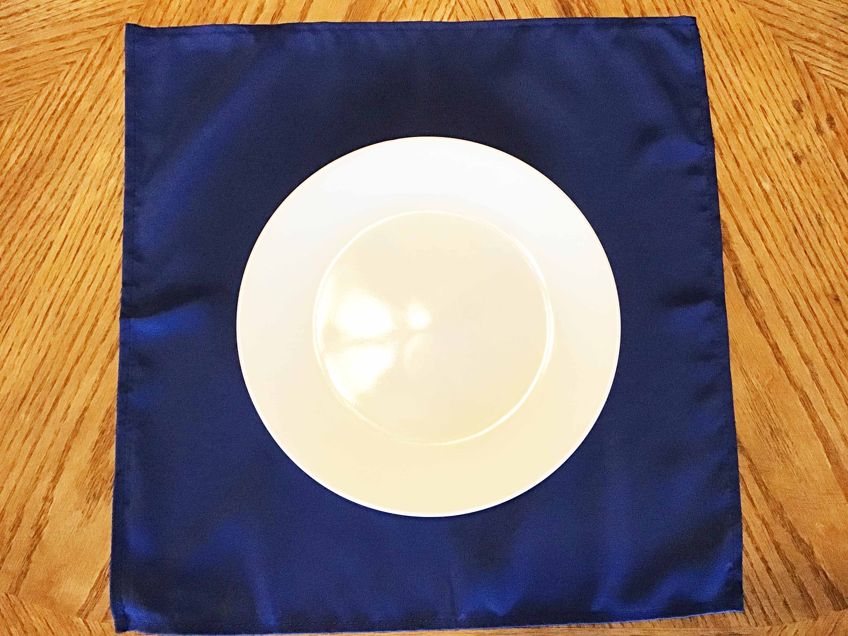 cloth dinner napkins (royal blue) - 17 x 17