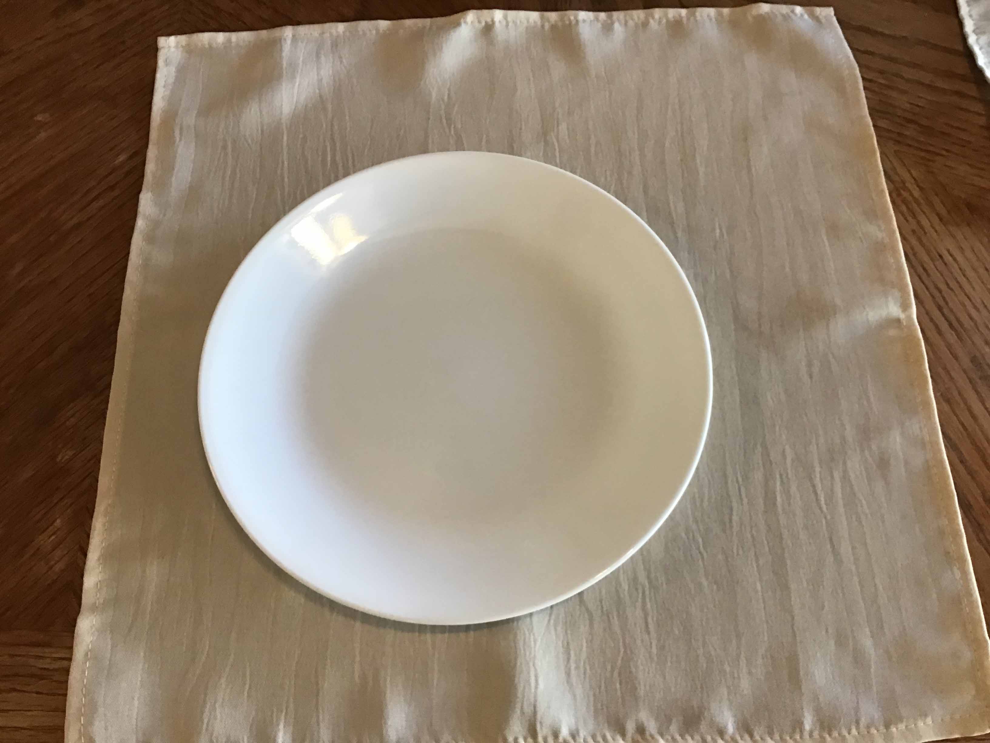 cloth dinner napkins (beige) - 17 x 17