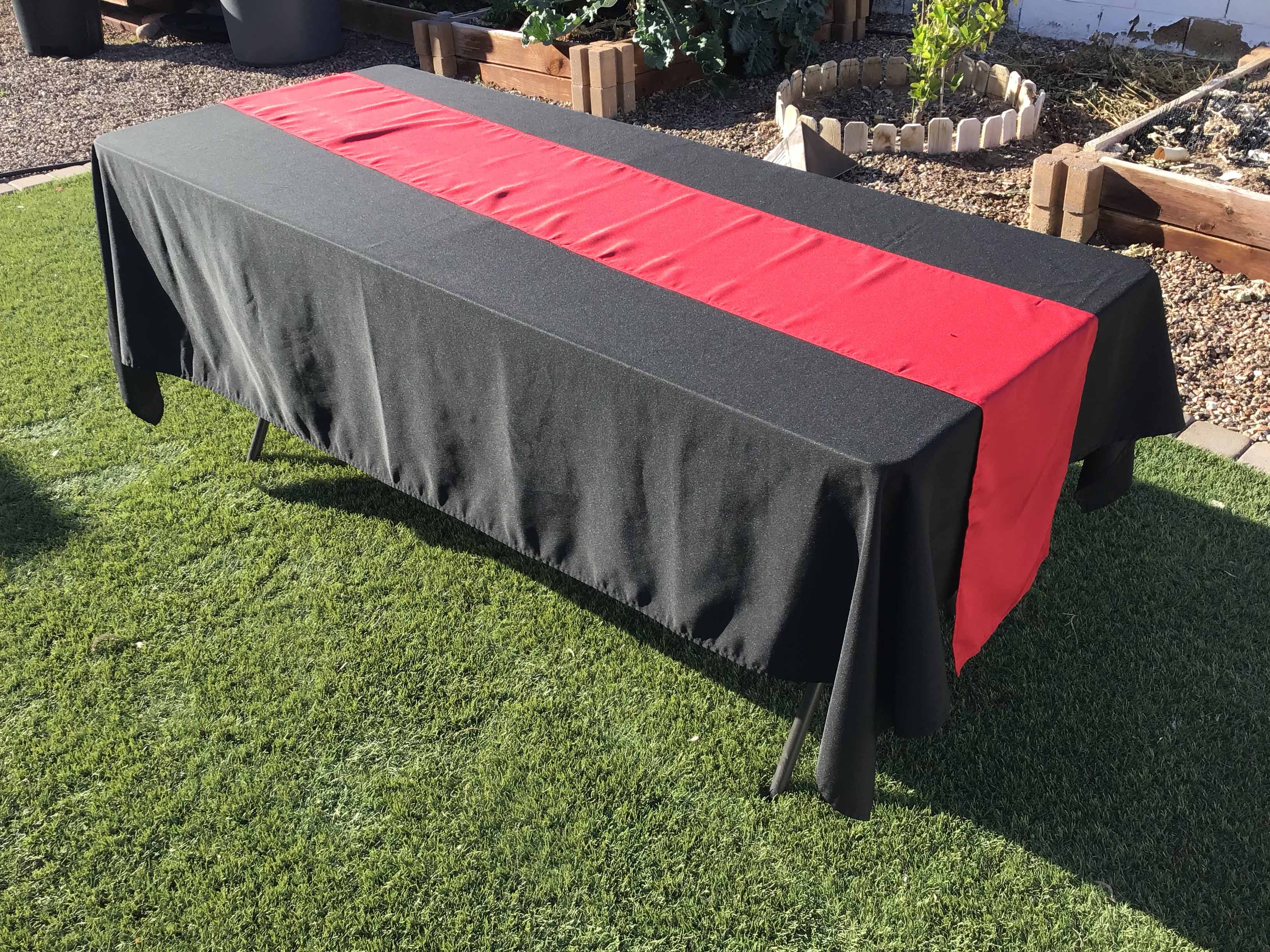 table runners (apple red) - 12 x 108