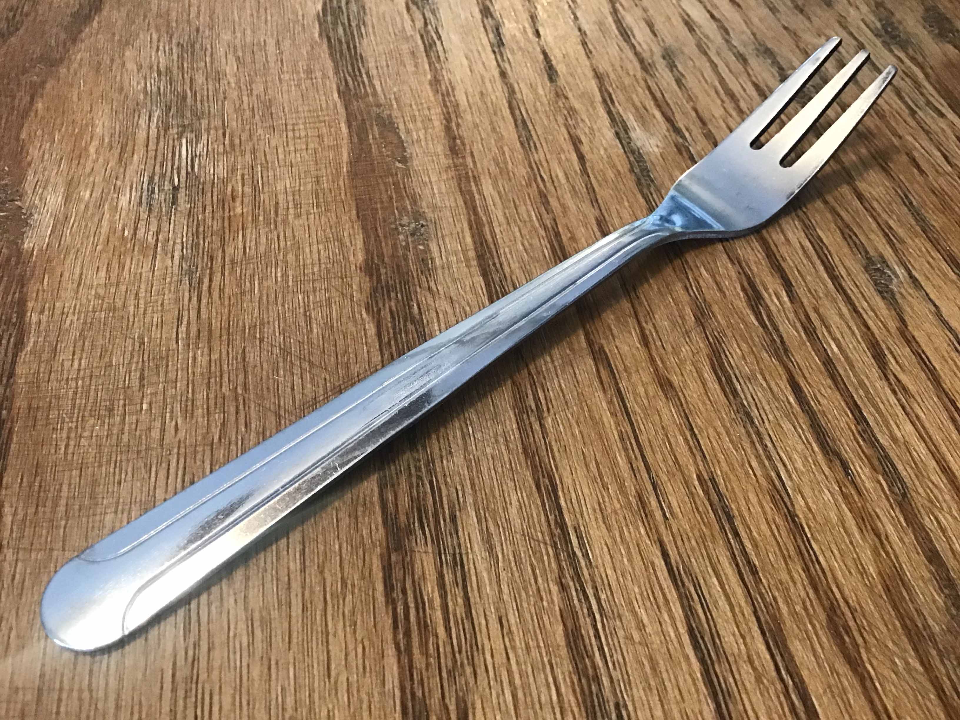 cocktail forks / oyster forks (stainless steel, Choice Dominion, 5 5/8, 18/0)