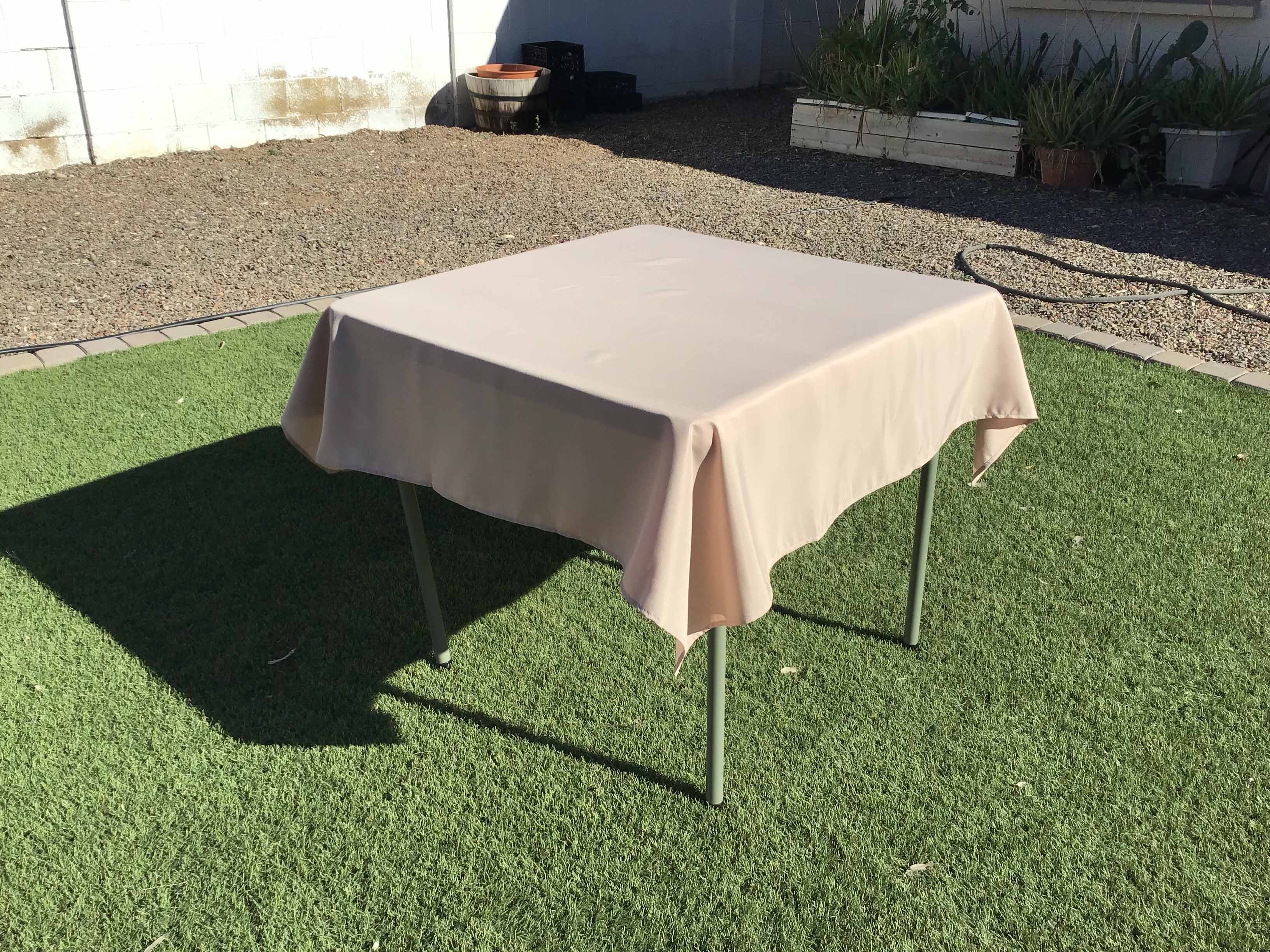 square tablecloths (nude) - 54