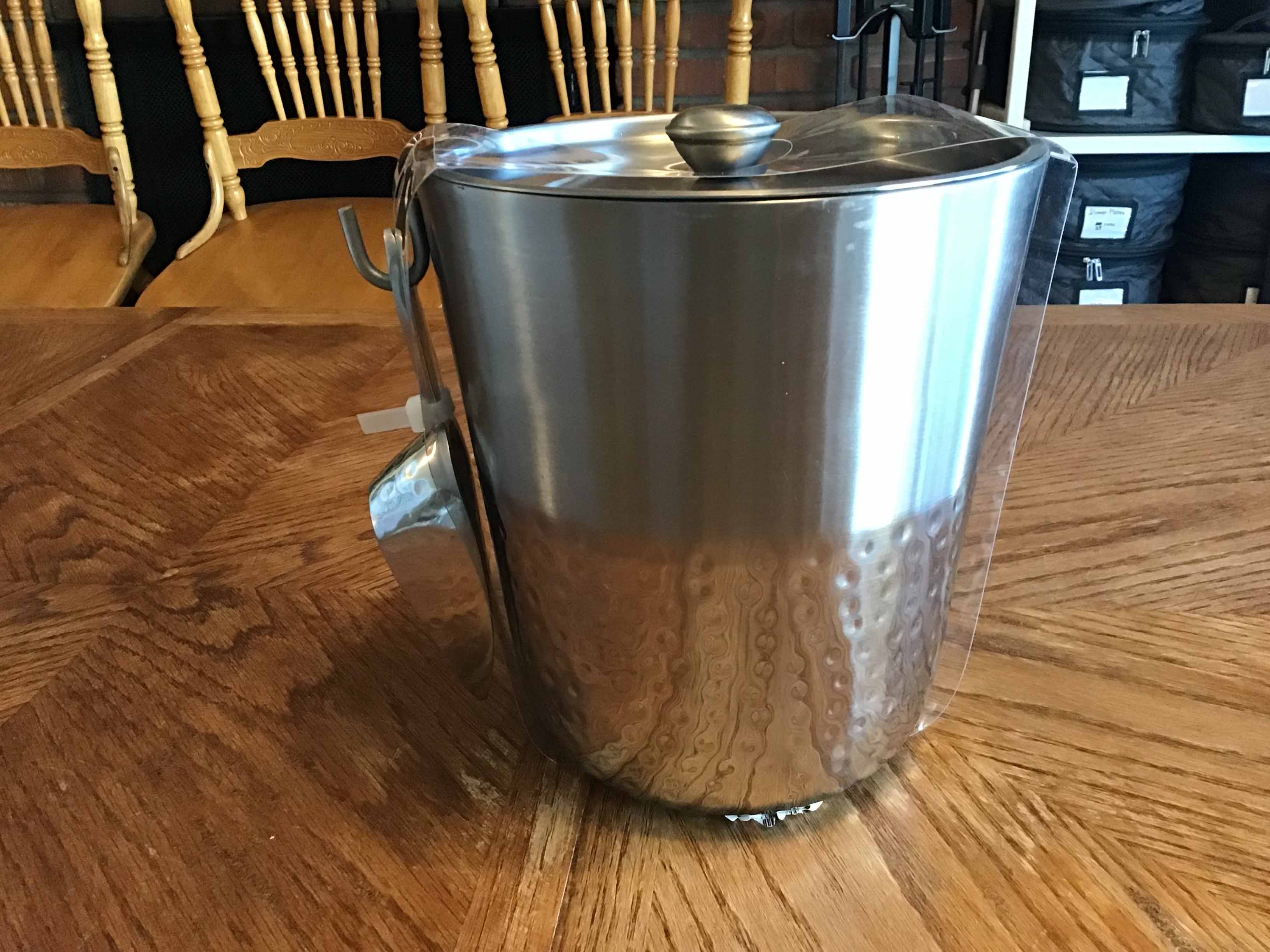 ice bucket (metal) - 3 quart