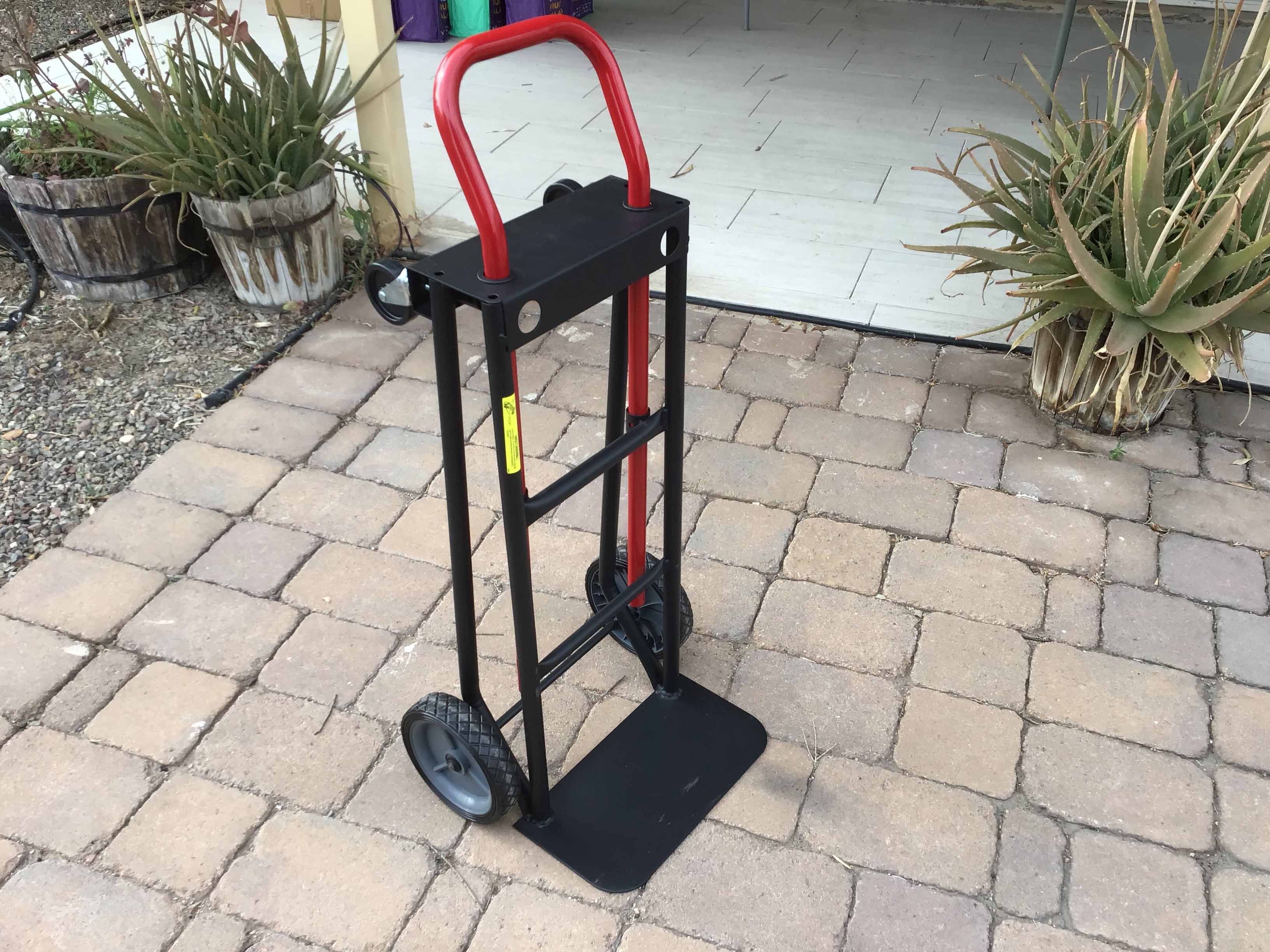 2-in-1 foldable hand truck/dolly