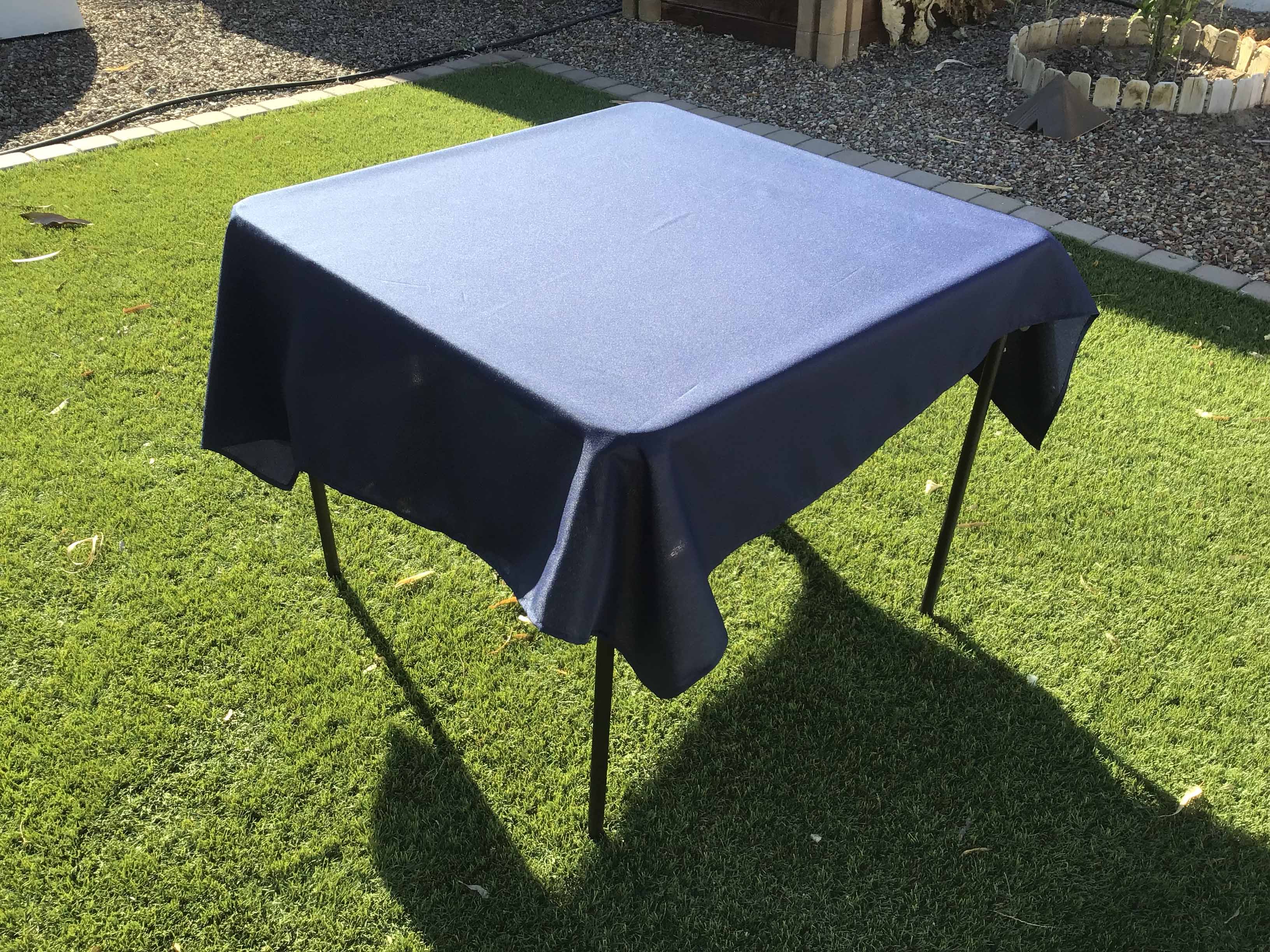 square tablecloths (navy blue) - 54