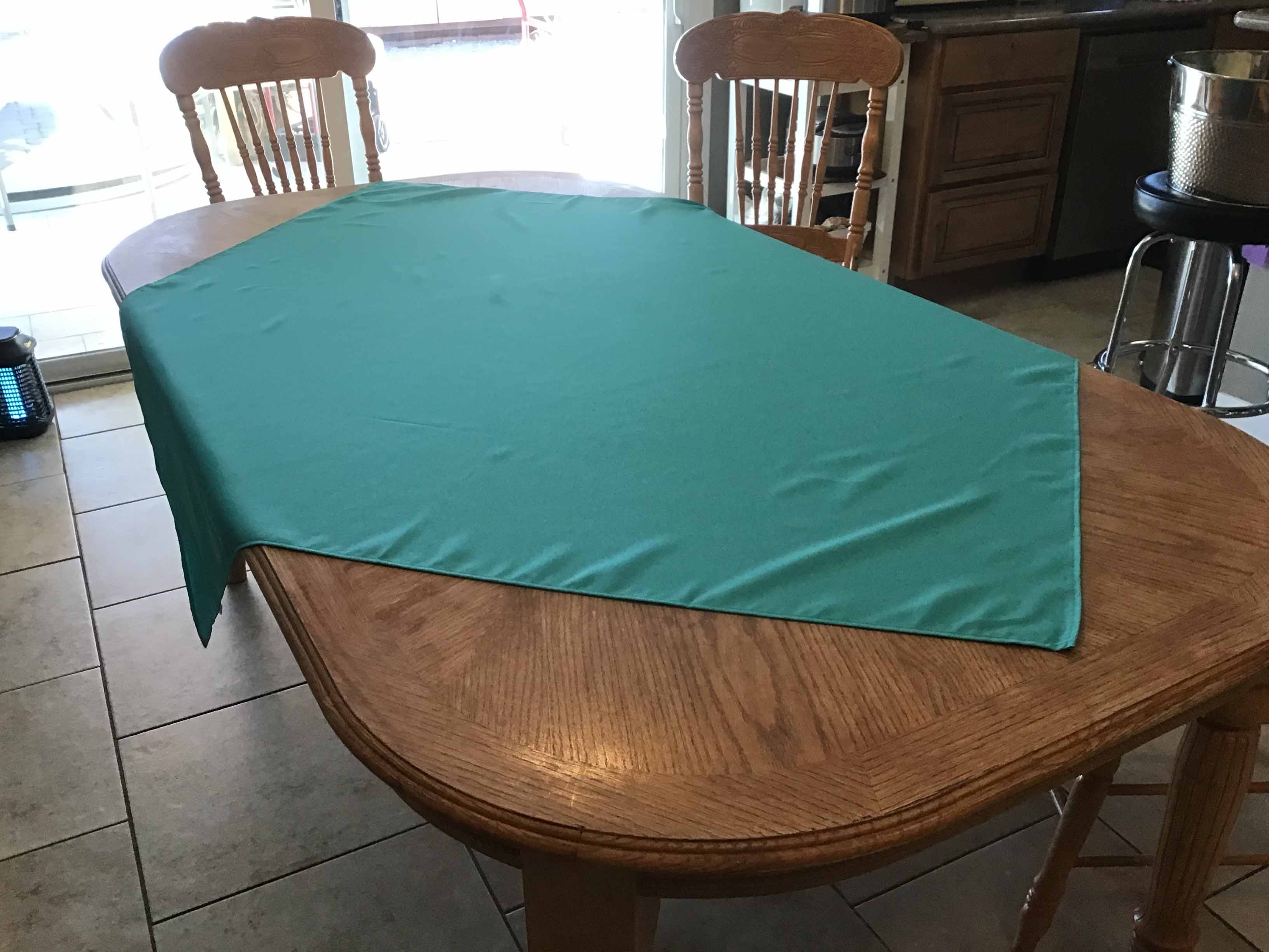 square tablecloths (turquoise) - 54