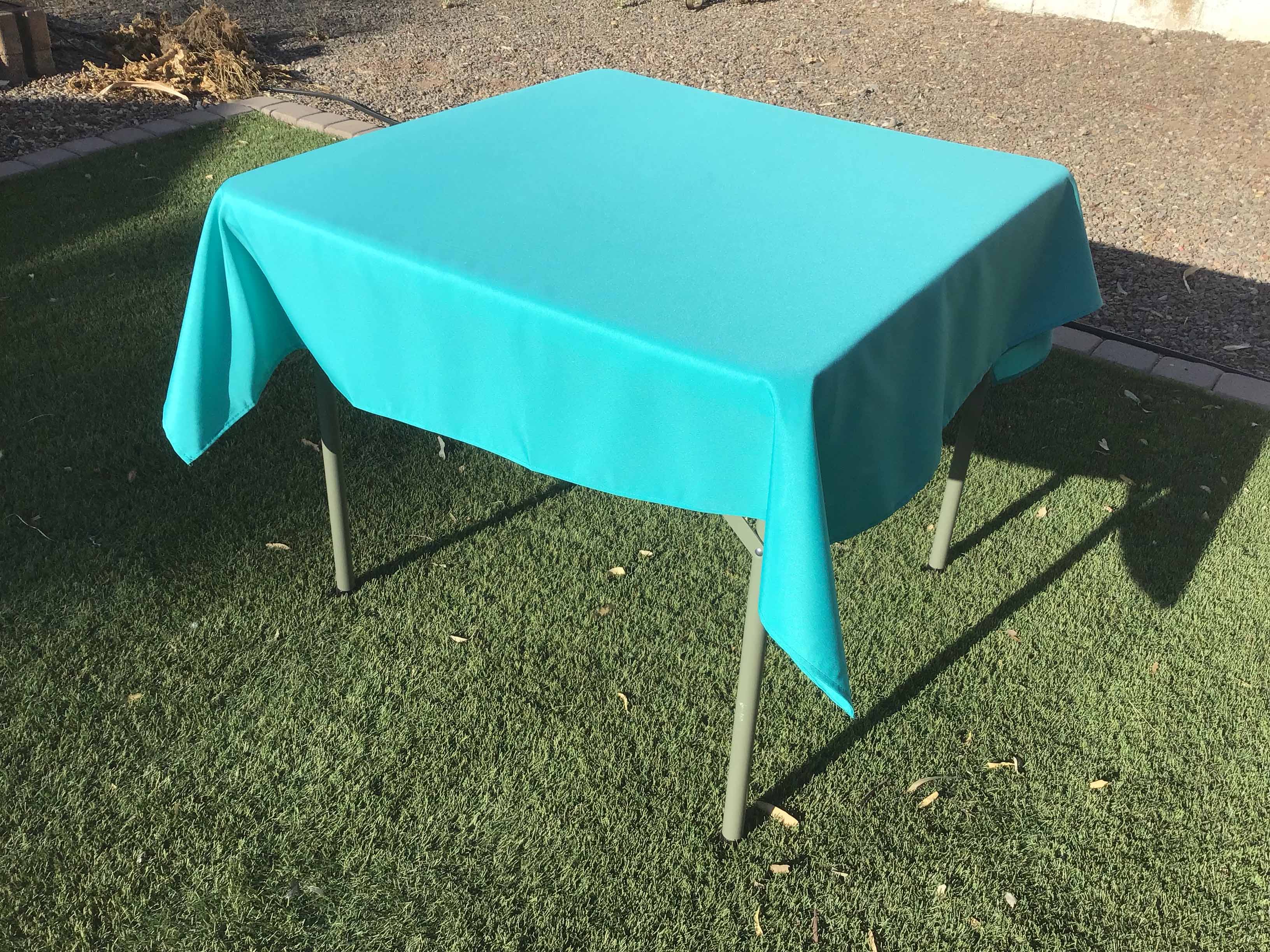 square tablecloths (turquoise) - 54