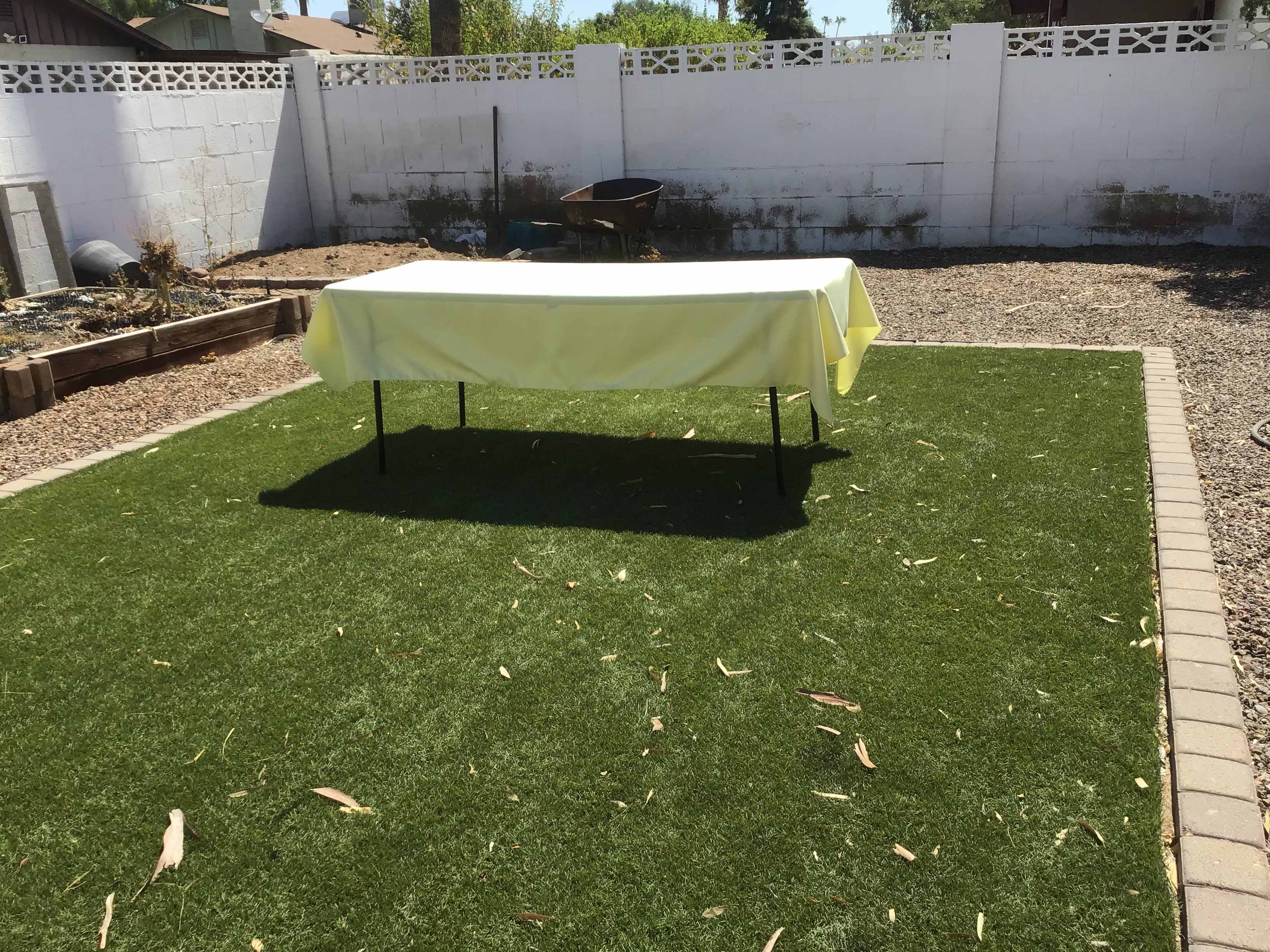 rectangle tablecloths (butter) - 60 x 90