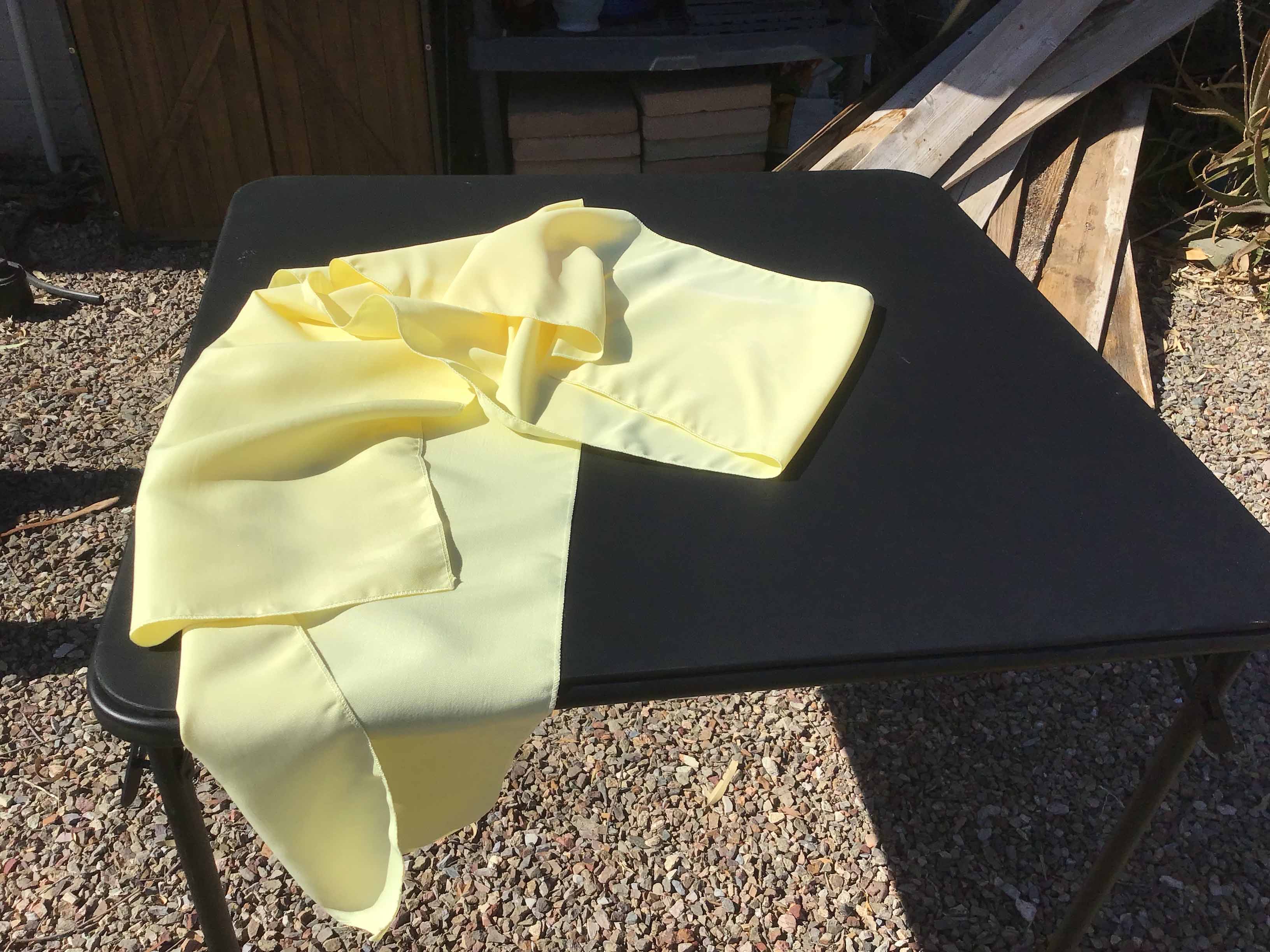 table runners (butter) - 13 x 108