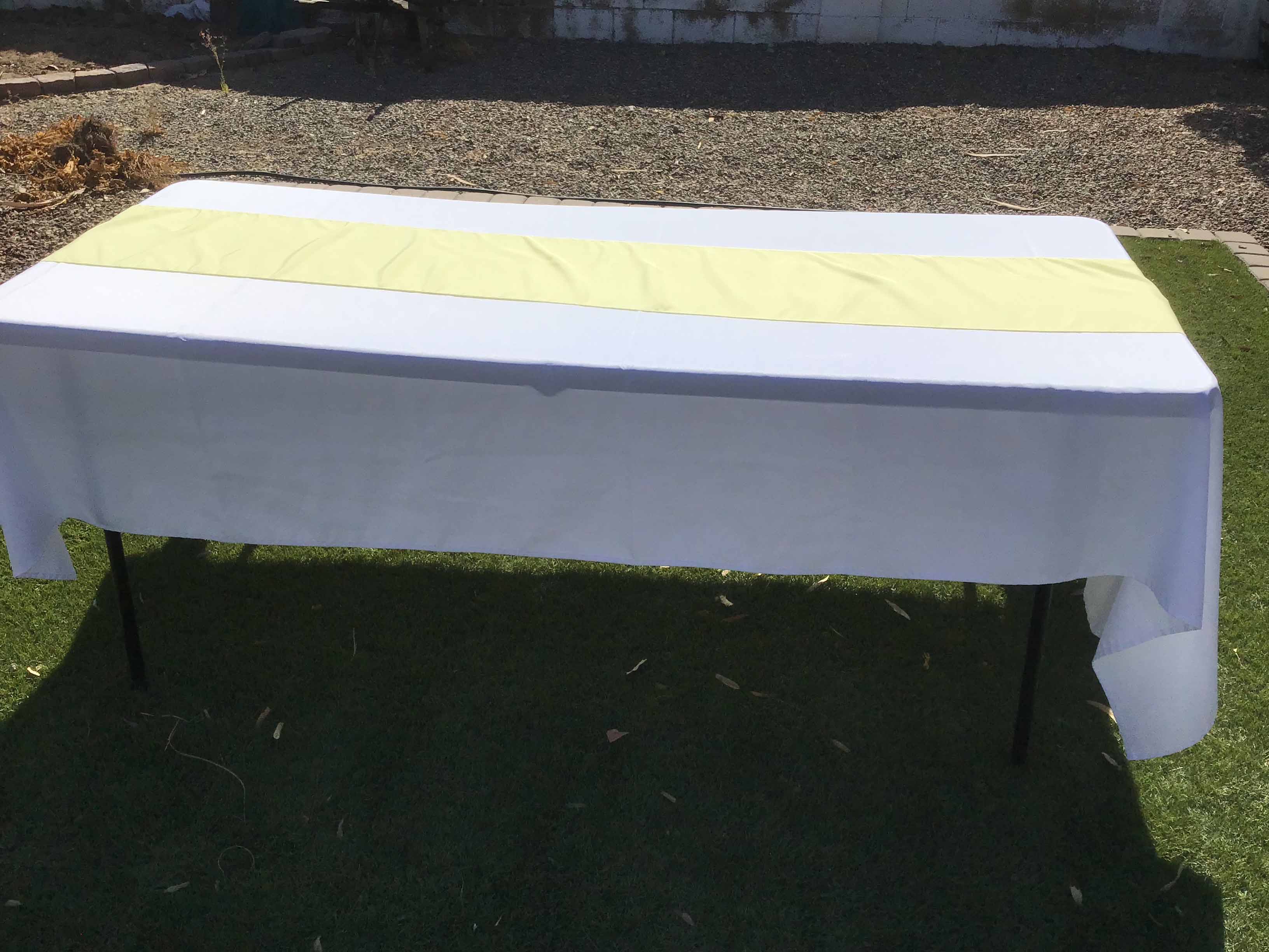 table runners (butter) - 13 x 108